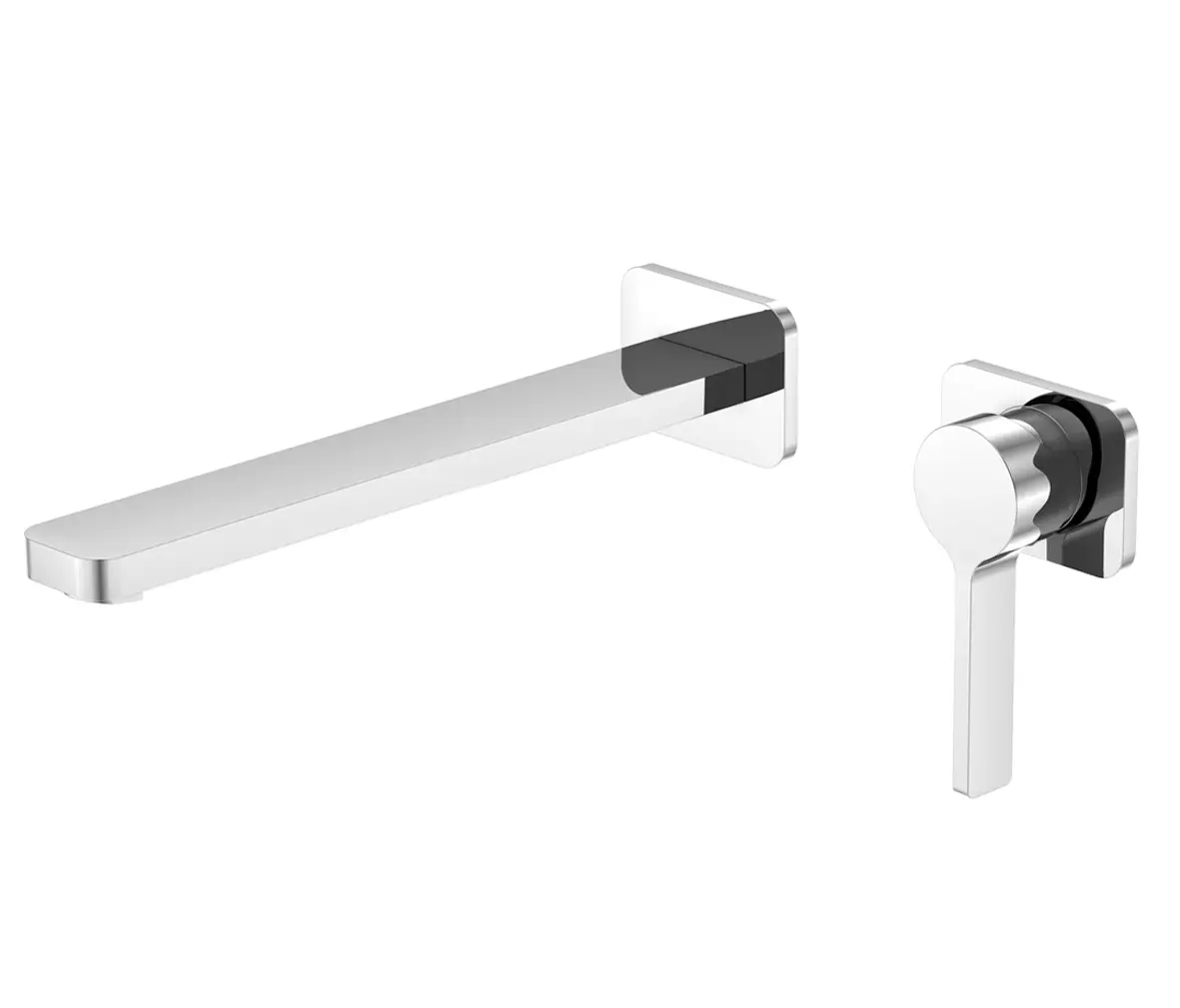 Steinberg - 230 1824 3 Wall mounted single lever basin mixer (Finish set)