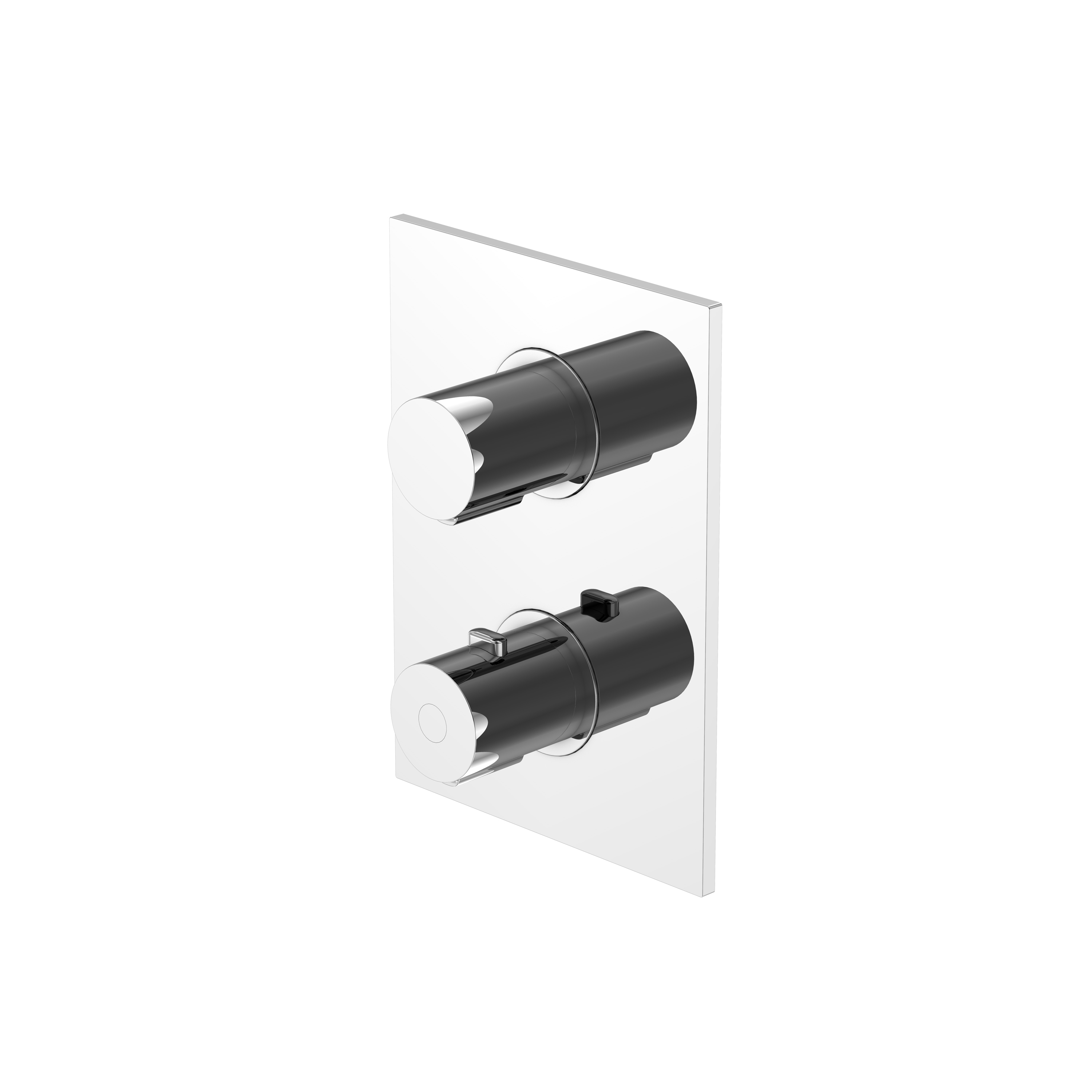 Display product 120 4133 3 Finish set for concealed thermostatic mixer with 2 way diverter from manufacturer Steinberg