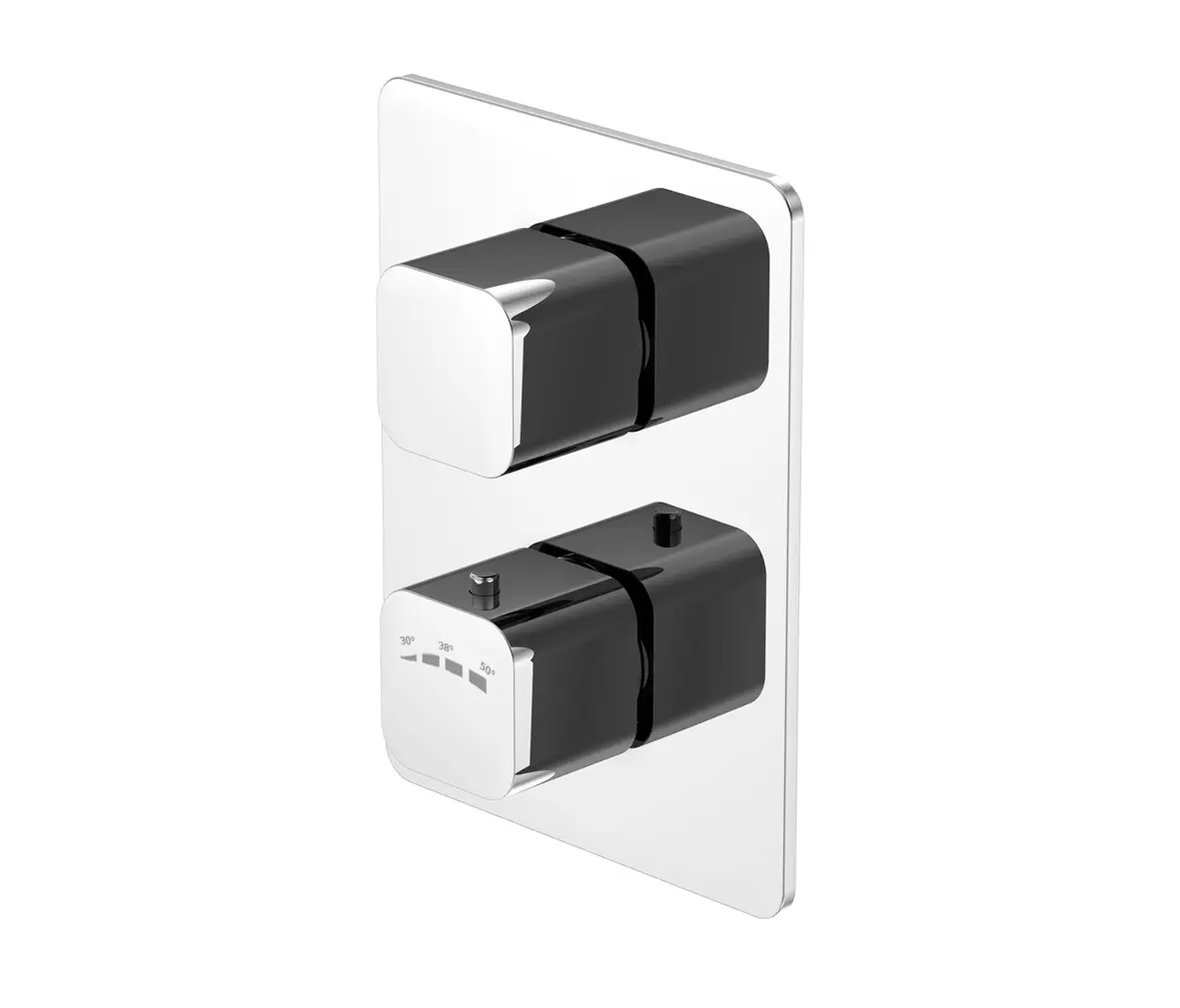 Steinberg - 230 4133 3 Finish set for concealed thermostatic mixer with 2 way diverter