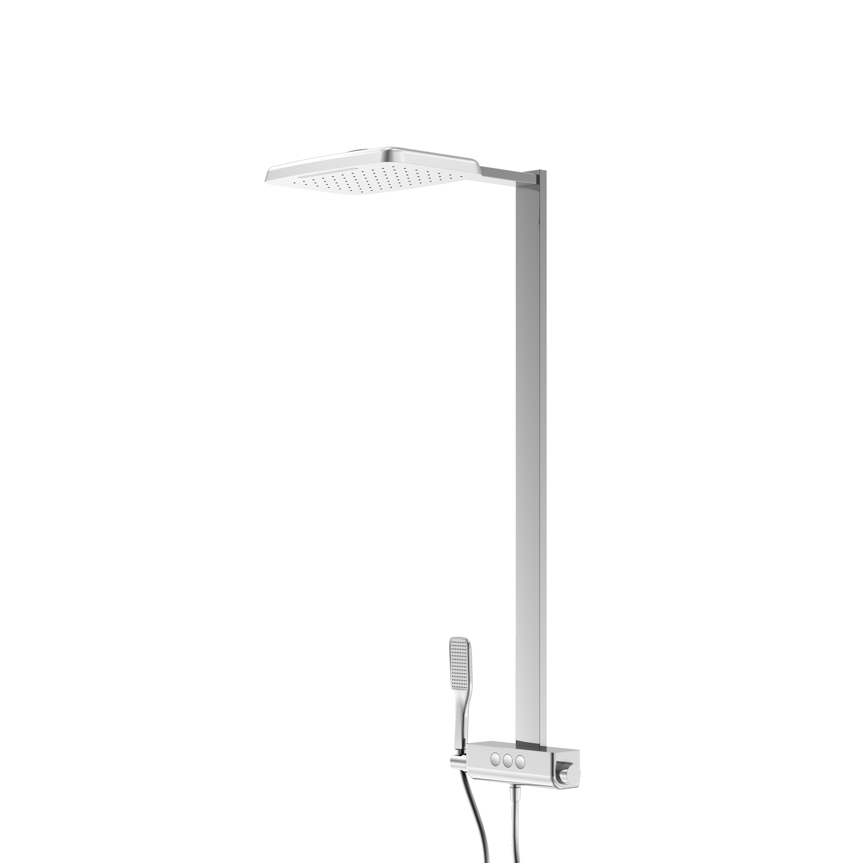 Mostra il prodotto 390 2743 Shower set with 2 jet head shower del produttore Steinberg