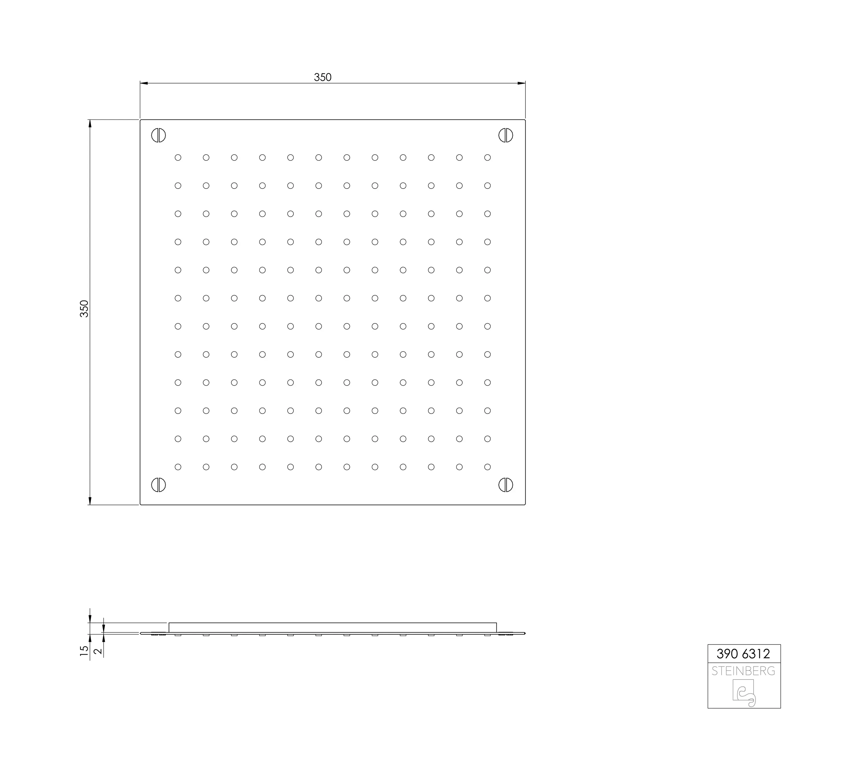 Steinberg - 390 6312 Relax Rain Regenpaneel