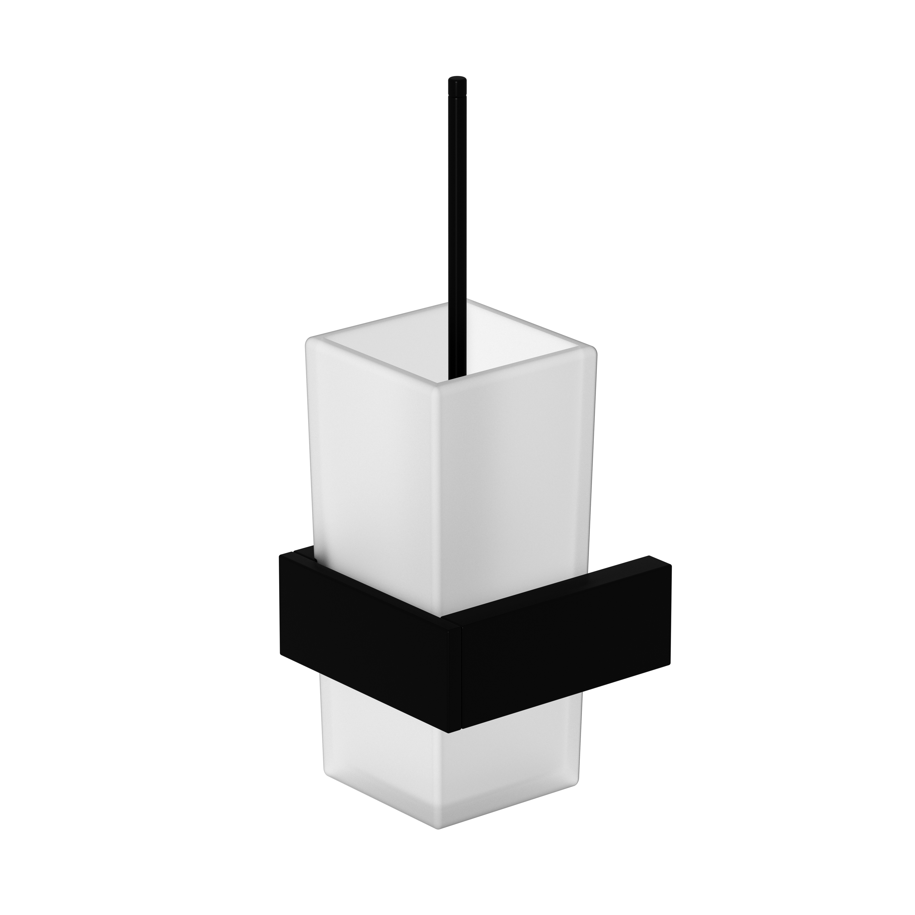 460 2903 S Toilet brush set with glass