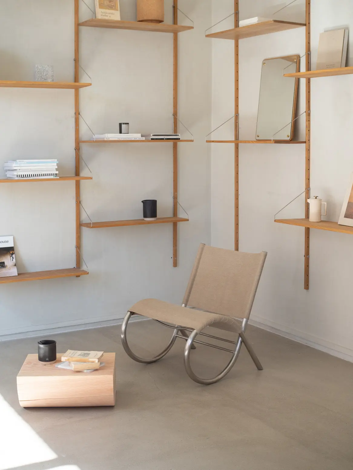 Frama - Richardt Chair | Raw Steel | Canvas