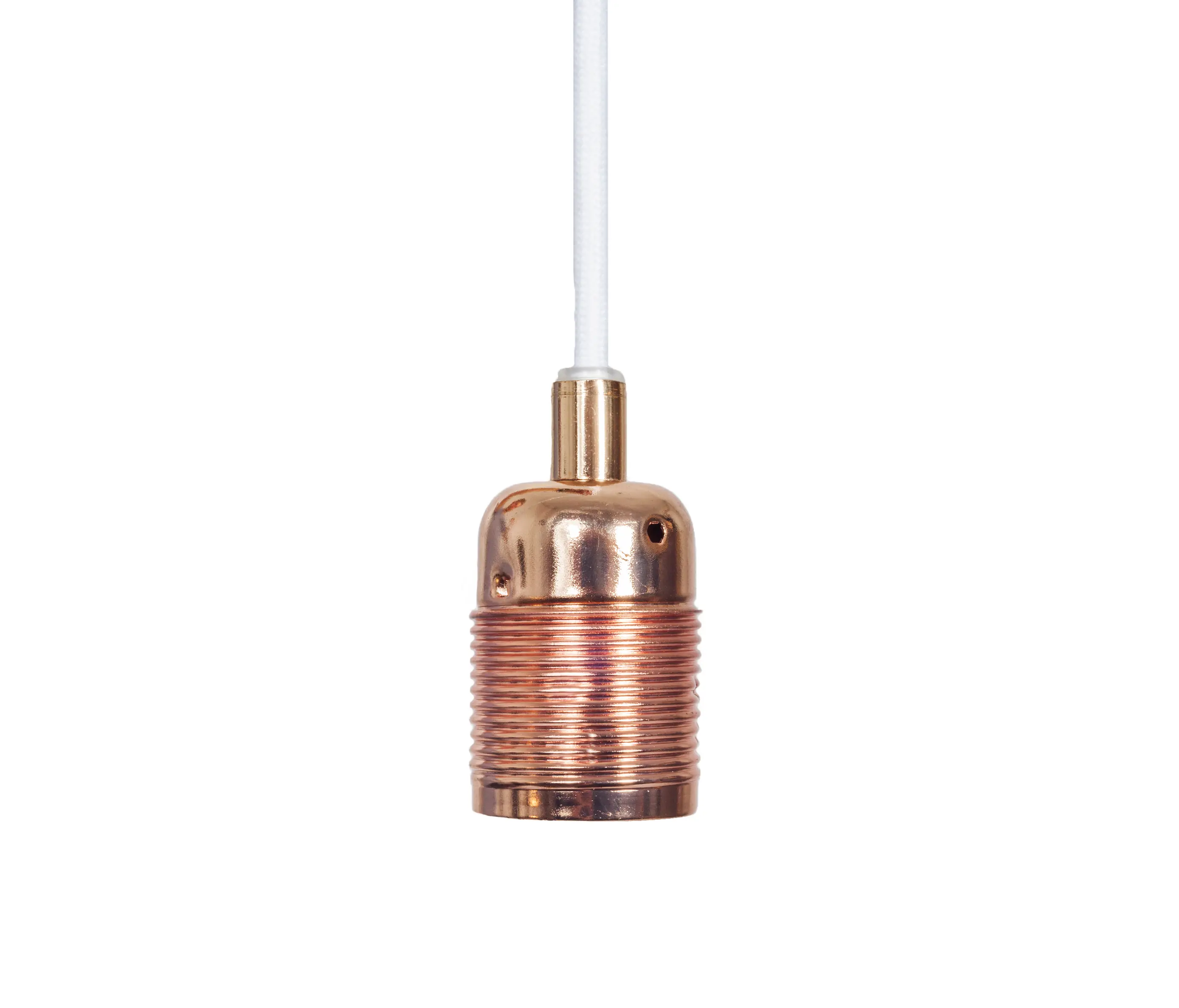 Frama - E27 pendant Steel / White Cable