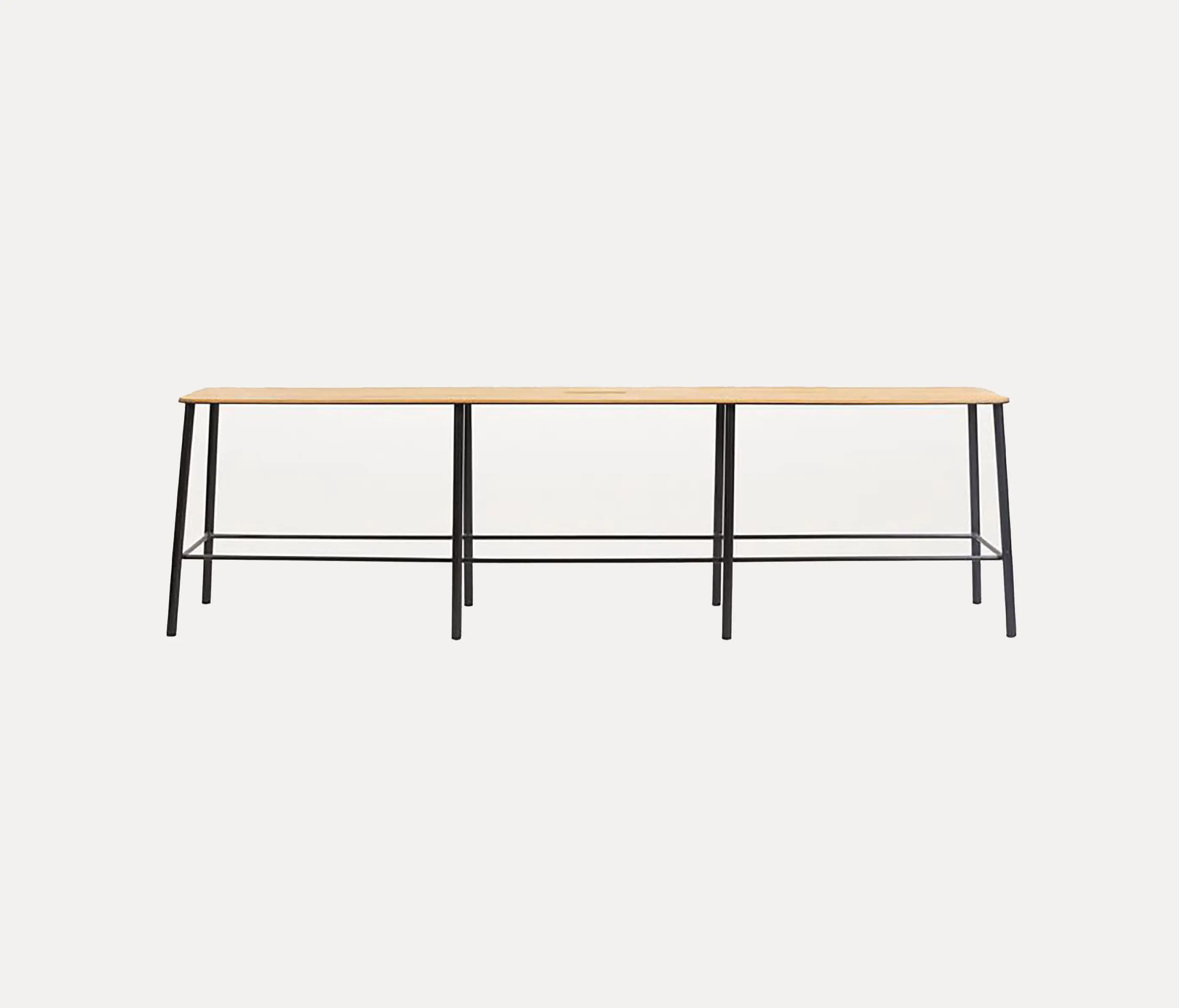 Frama - Adam bench oak black L1600