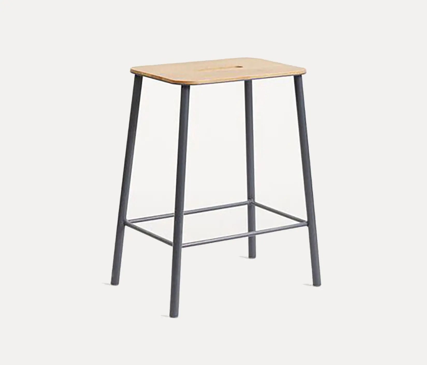 Frama - Adam Stool oak grey H50