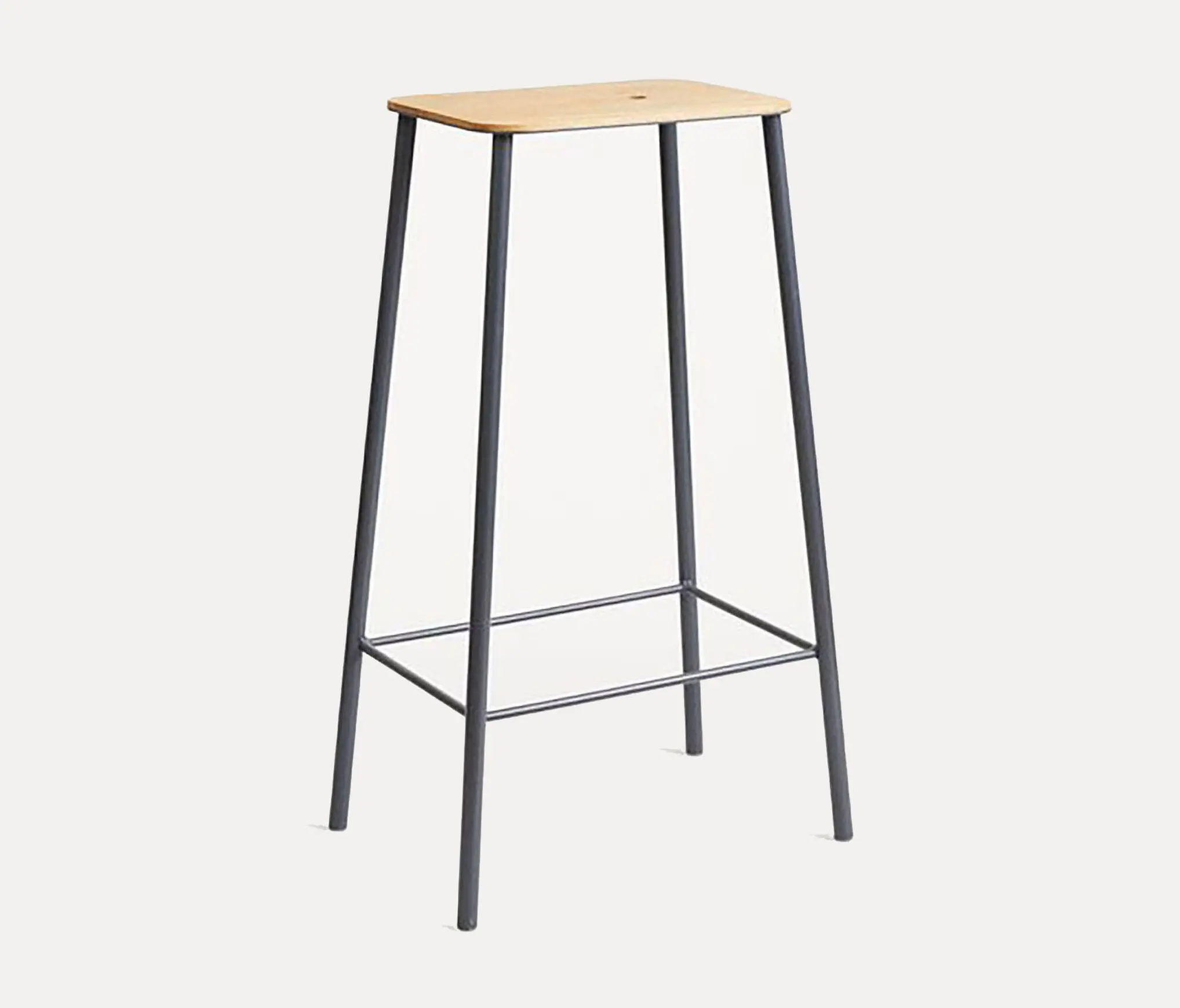 Frama - Adam Stool | Oak | Grey H76 | contract only