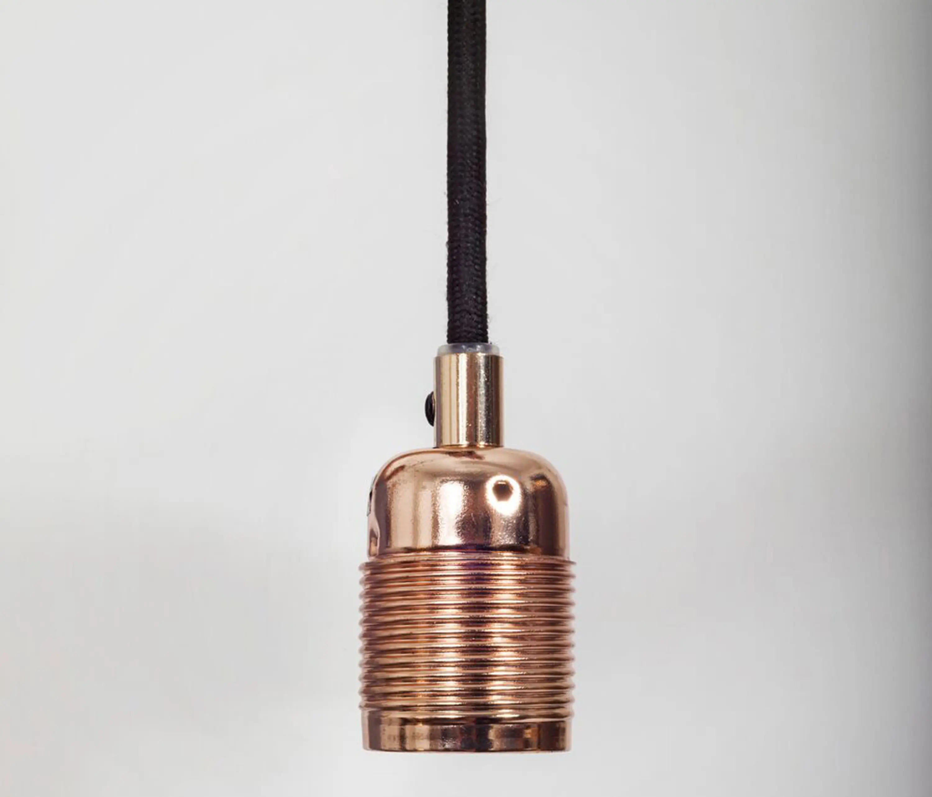 Frama - E27 pendant Copper / Black Cable