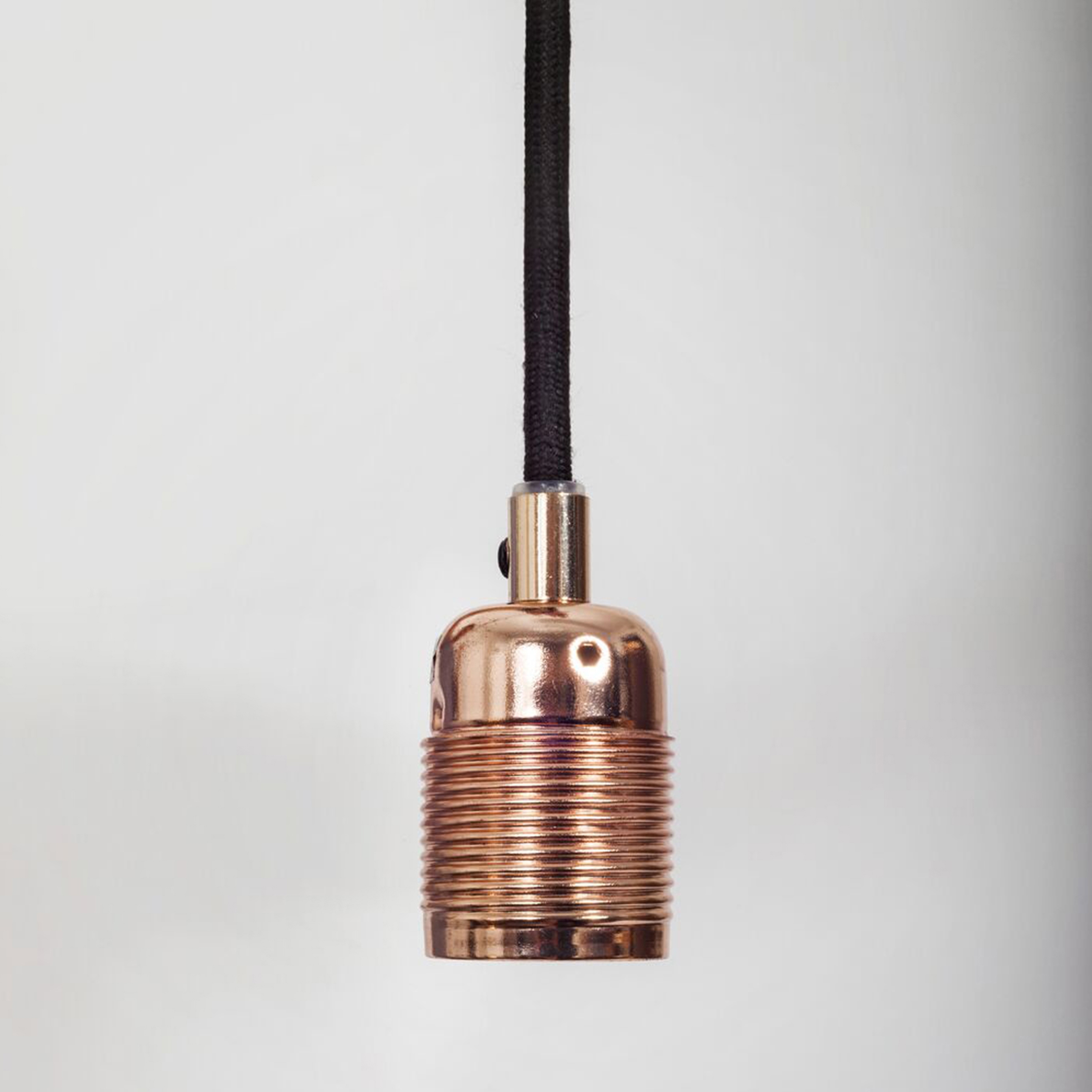 Mostrar el producto E27 pendant Copper / Black Cable del fabricante Frama