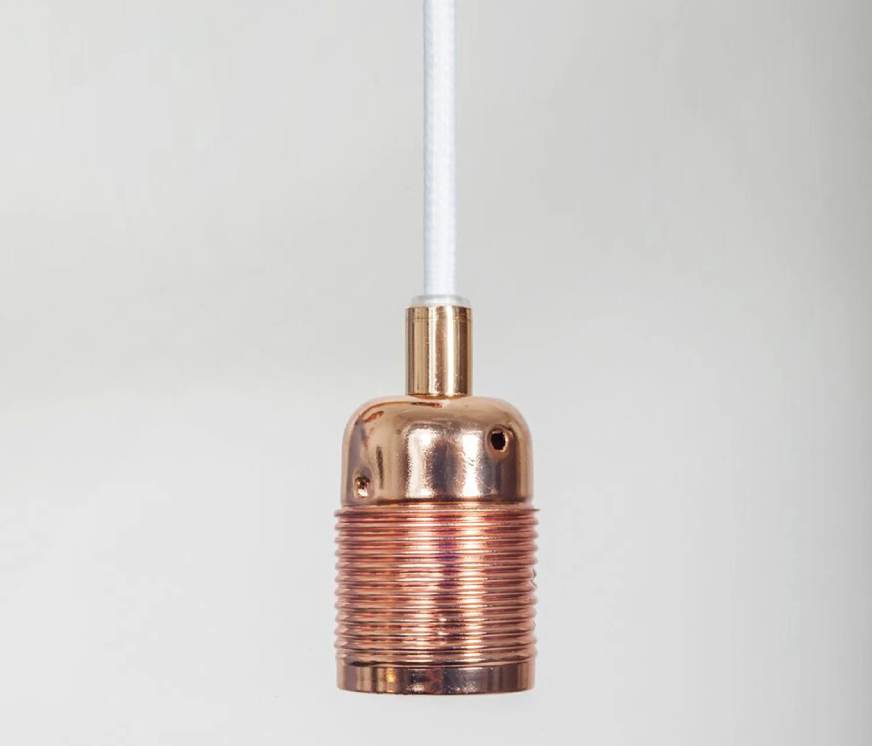 Frama - E27 pendant Copper / White Cable