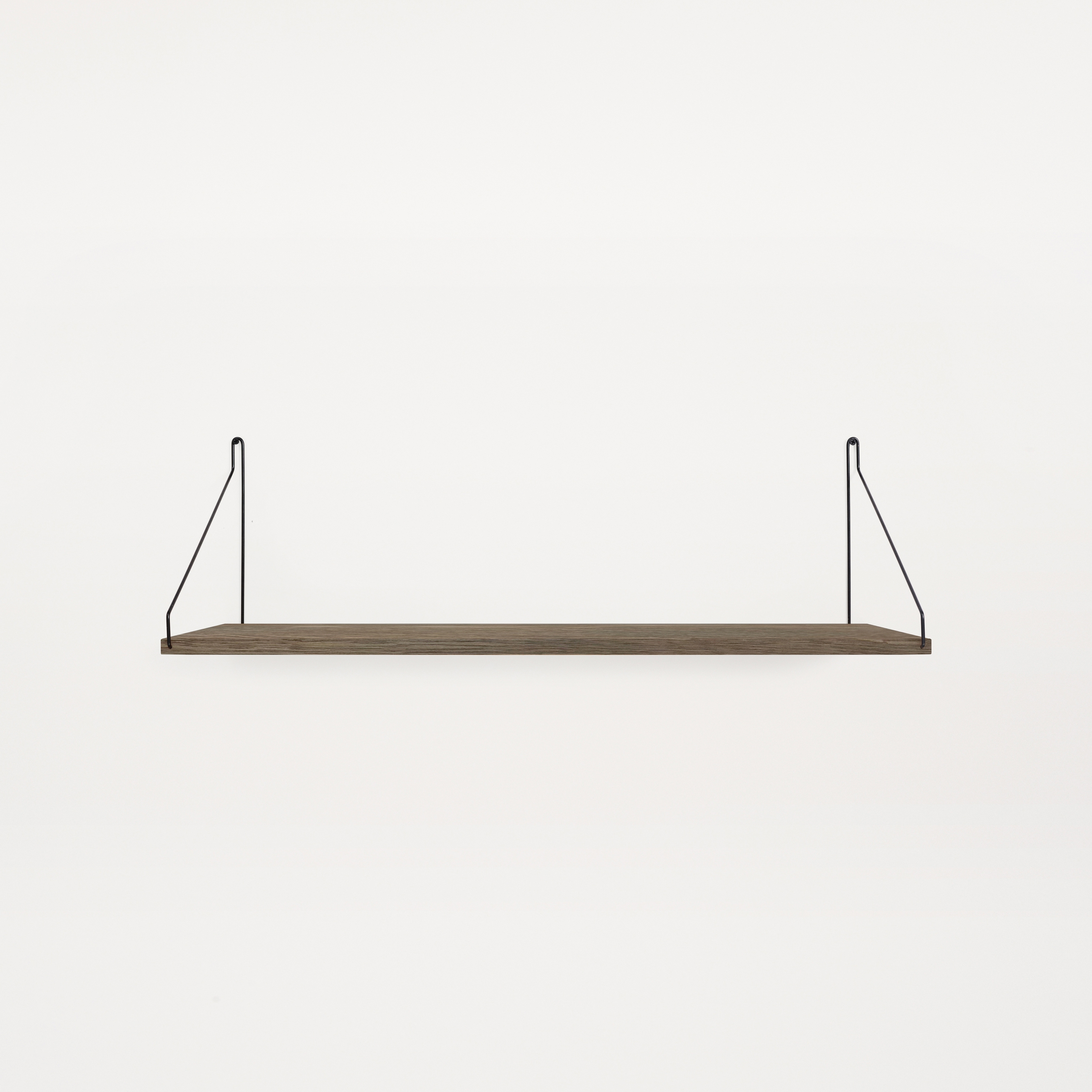 Mostrar el producto Shelf Dark Oiled | 80w-27d Steel Black Brackets del fabricante Frama