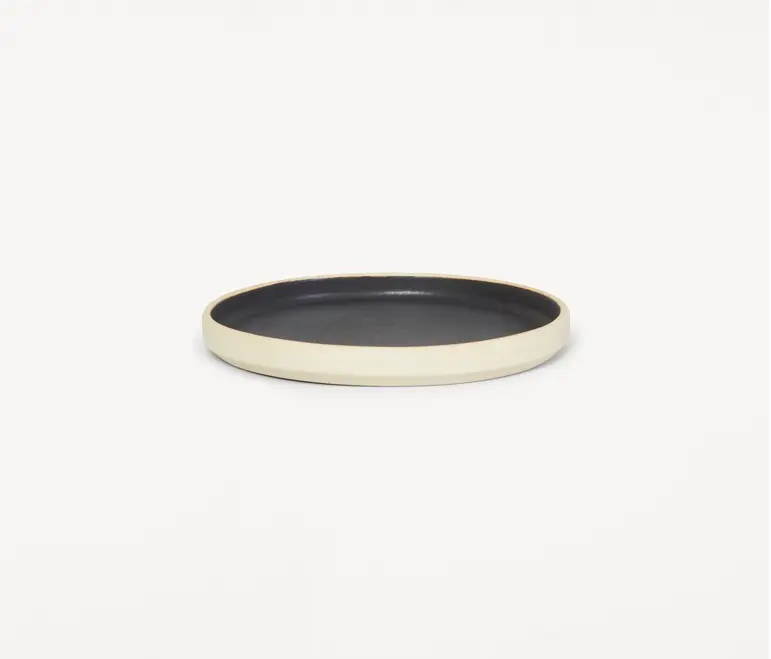 Frama - Otto plate | black | small | set of two