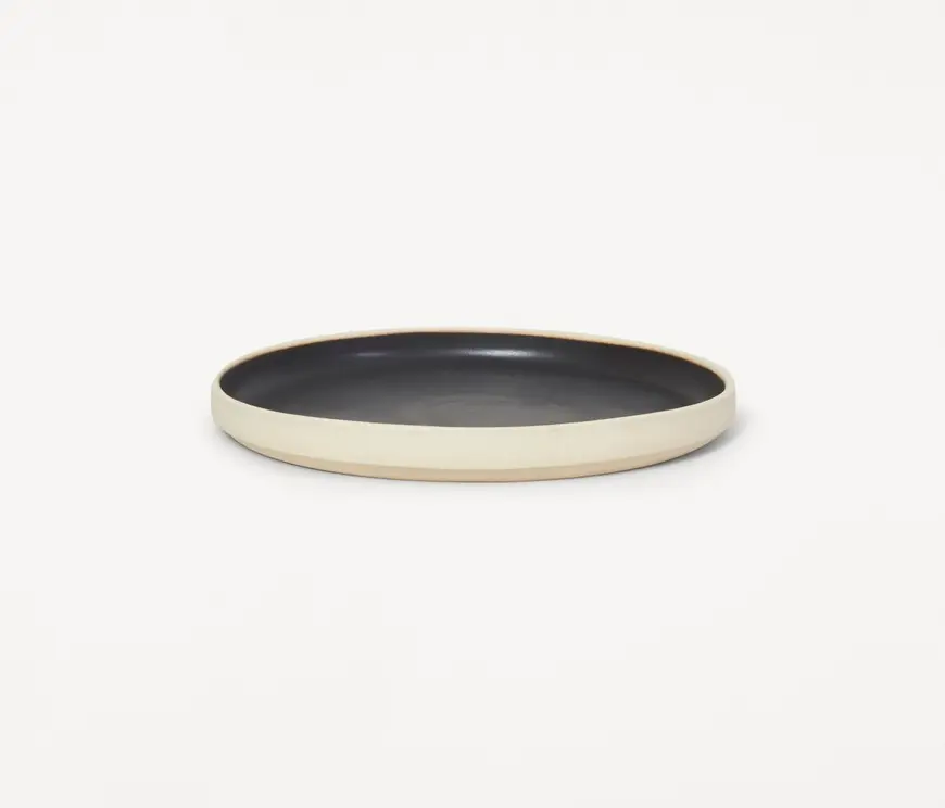 Frama - Otto plate | black | large | set of two