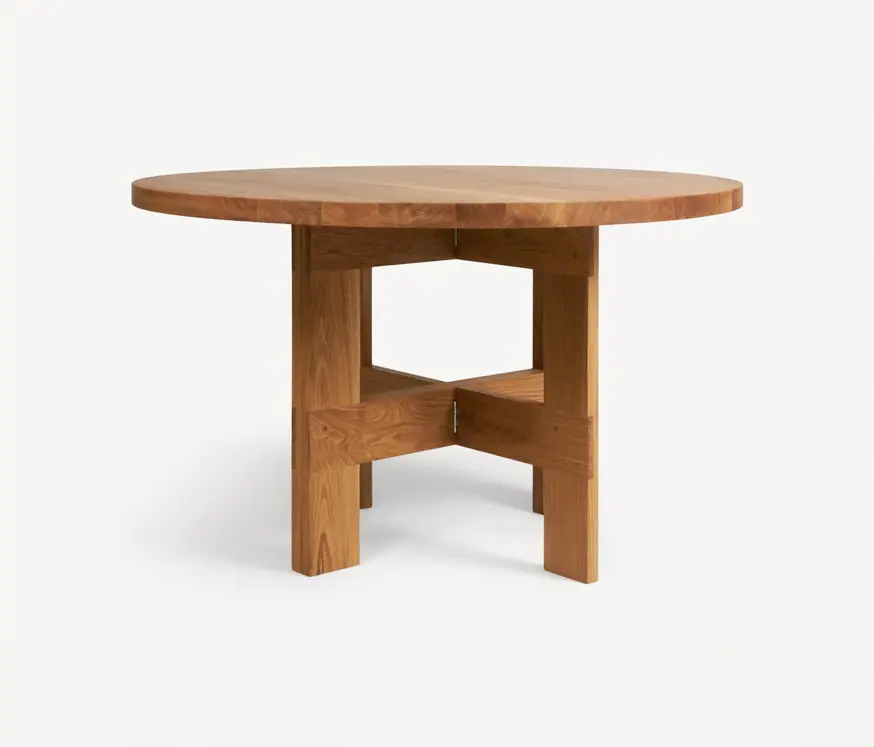 Frama - Farmhouse Trestle Table | 120 Ø