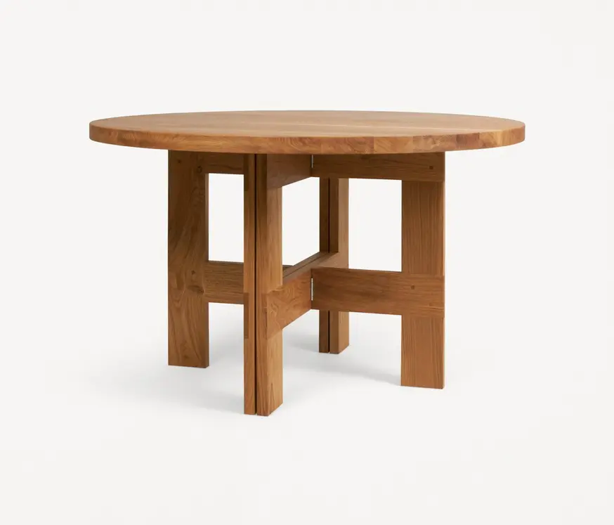 Frama - Farmhouse Trestle Table | 120 Ø