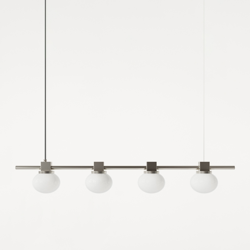 Mostrar el producto Ovoid pendant light | Stainless Steal | Quadruple del fabricante Frama