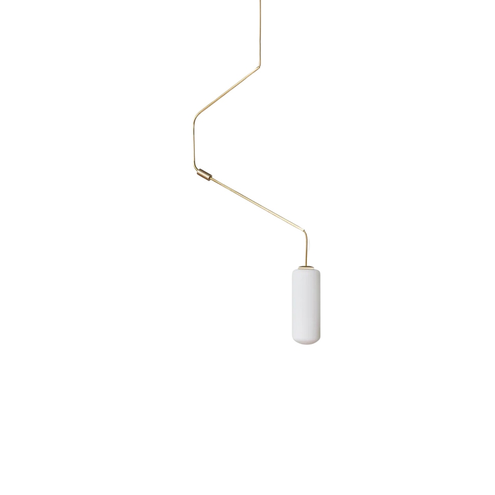 Display product Ventus pendant brass form 2 from manufacturer Frama