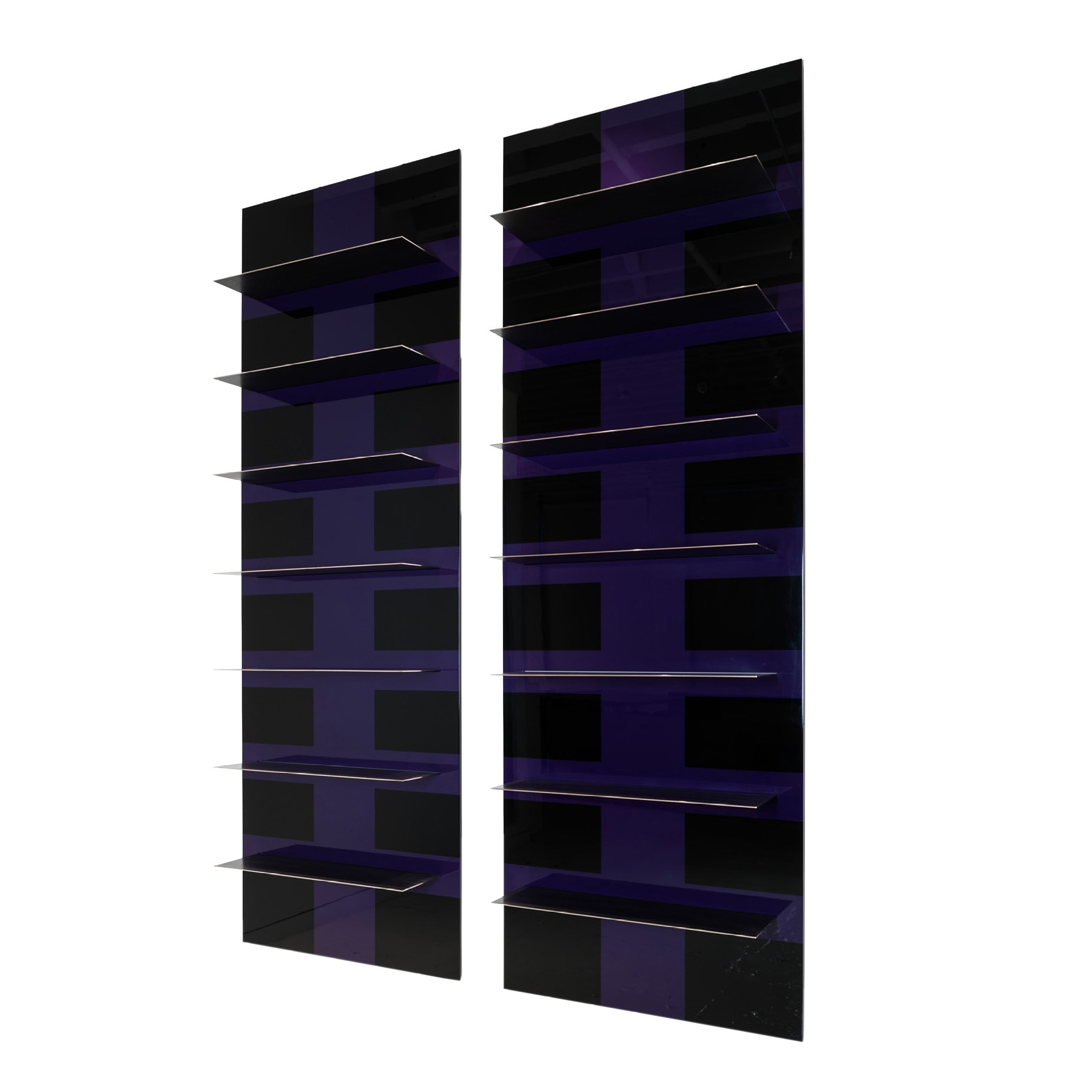 Vertoon produk Basilio Cantilever Shelf Unit van vervaardiger Khouri Guzman Bunce Lininger