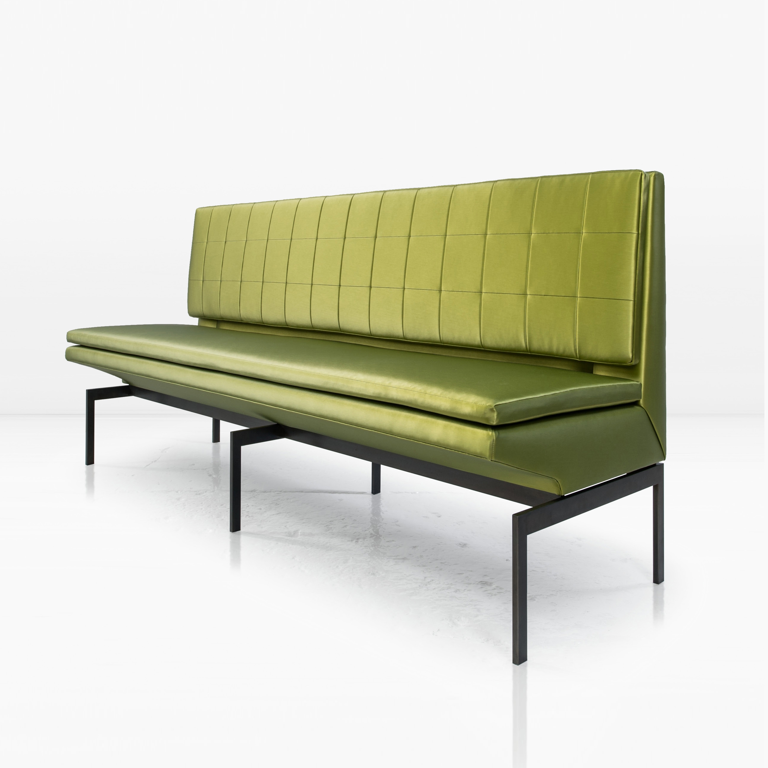 Vertoon produk Mancini Banquette van vervaardiger Khouri Guzman Bunce Lininger
