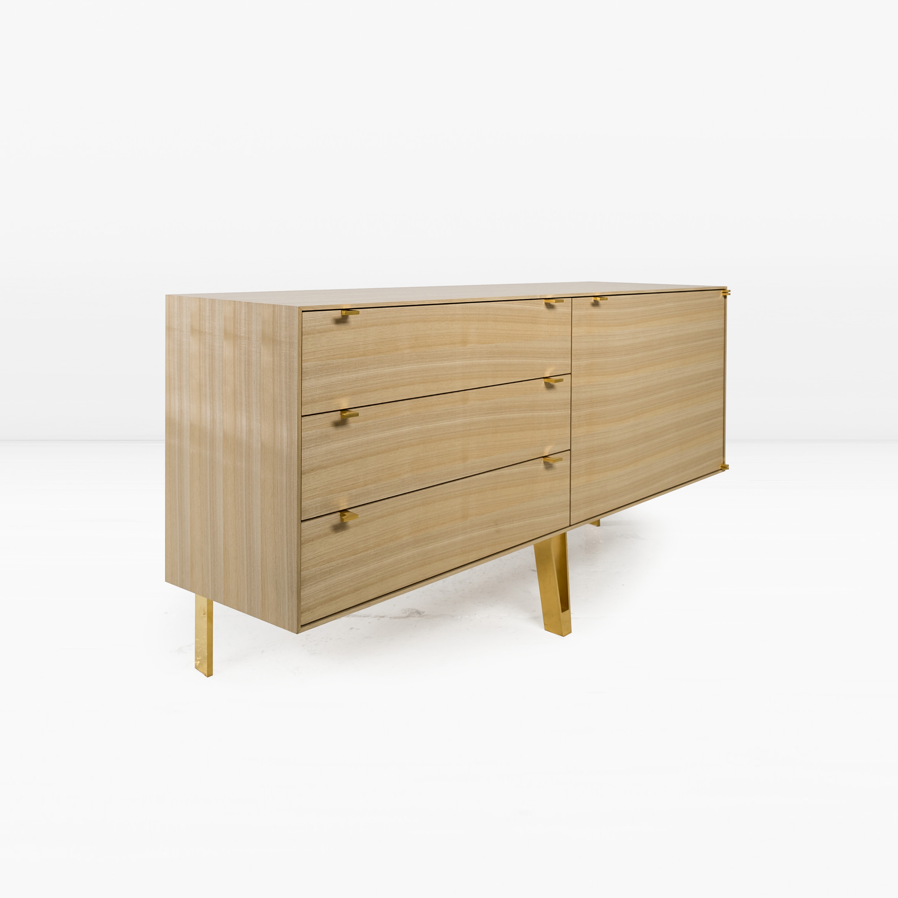 Vertoon produk Saxton Cabinet L van vervaardiger Khouri Guzman Bunce Lininger
