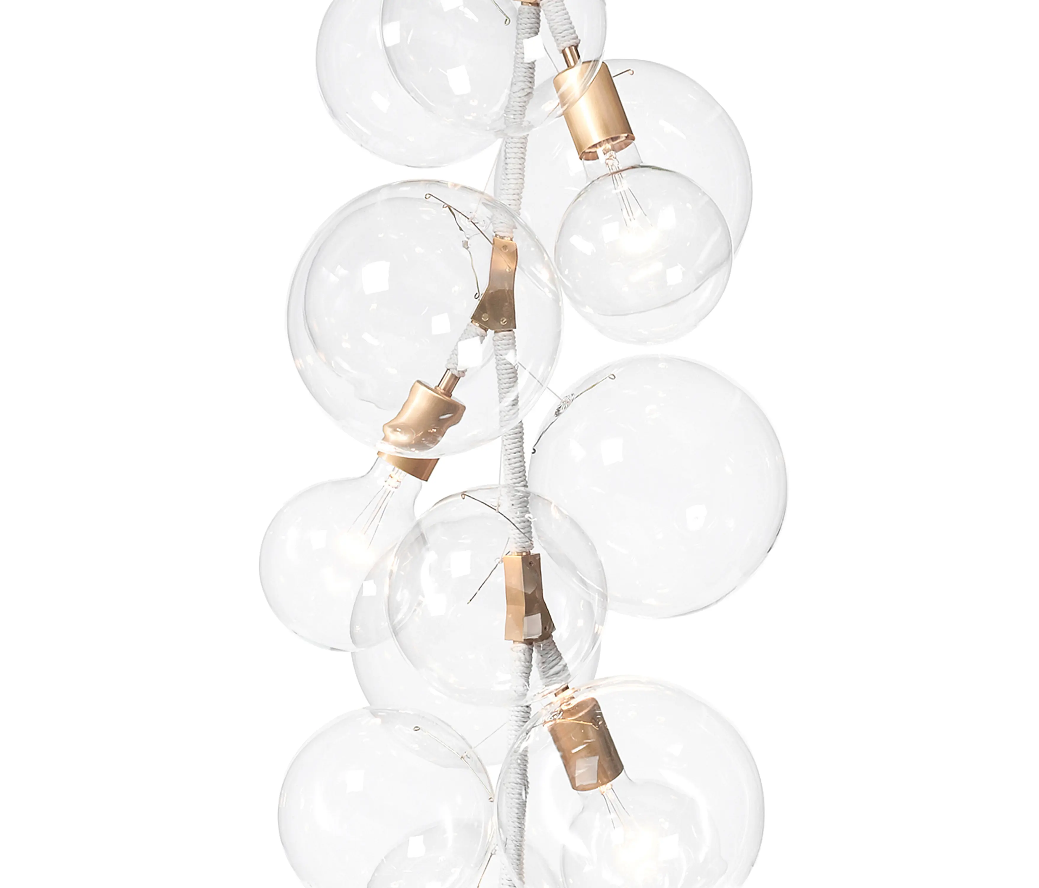PELLE - Tall Bubble Chandelier