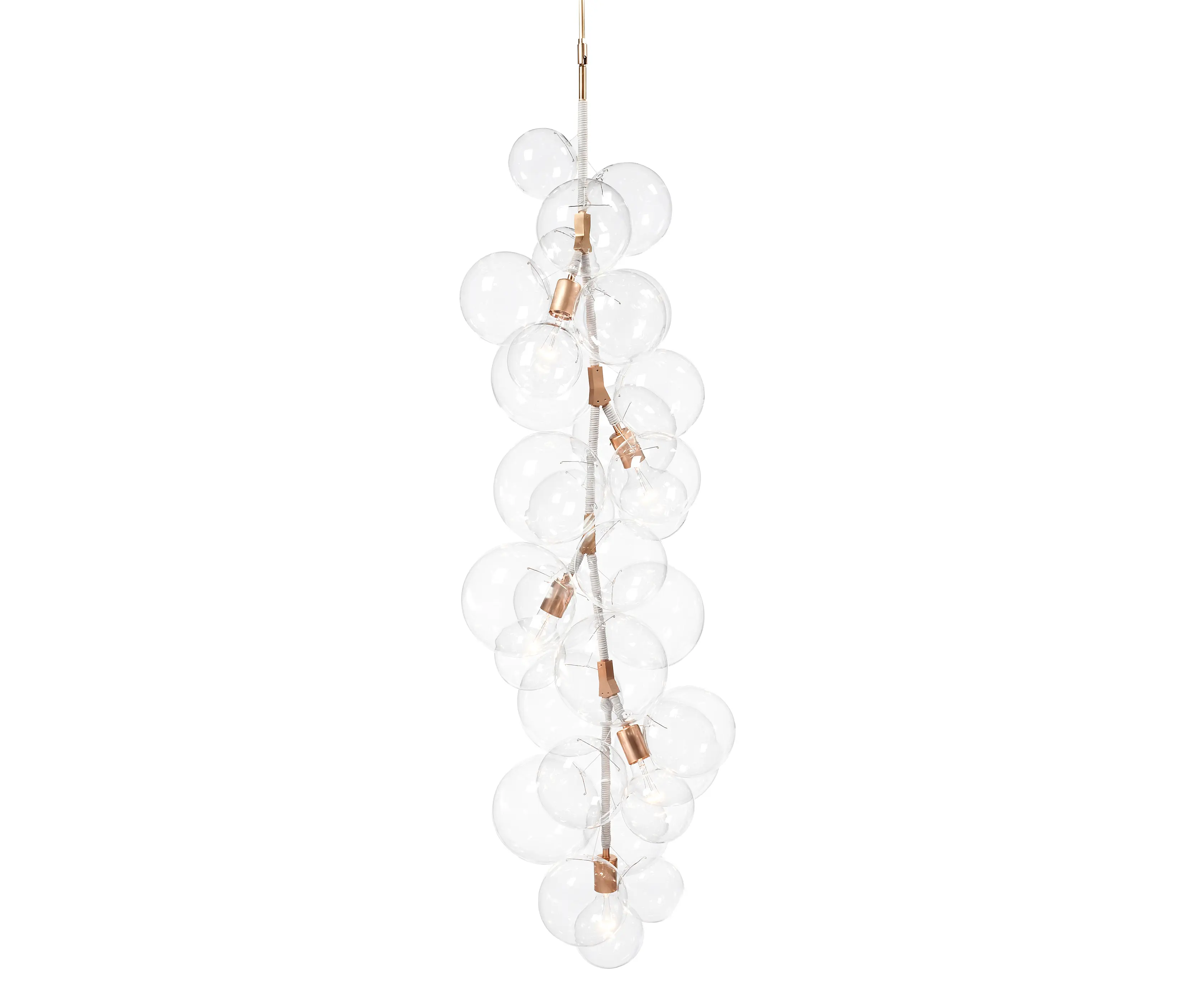 PELLE - X-Tall Bubble Chandelier