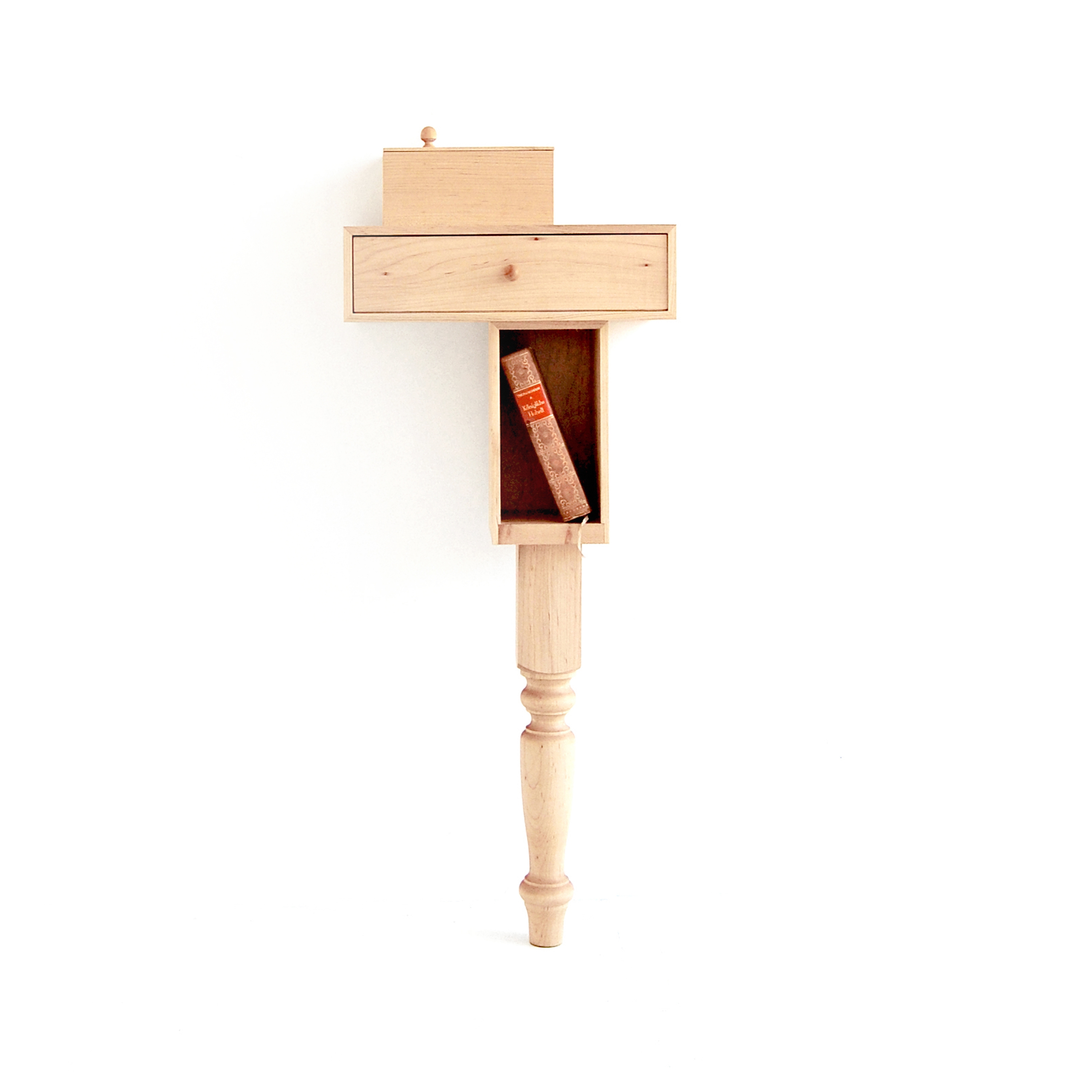 Mostra il prodotto Bedside Console with Leg del produttore PELLE