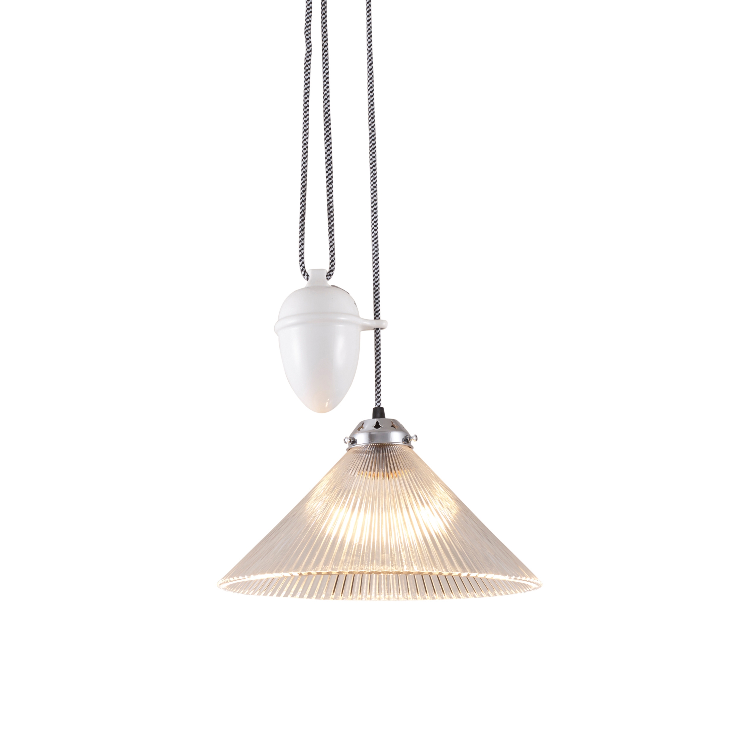 Mostra il prodotto Conical Prismatic Rise and Fall Pendant Light del produttore Original BTC