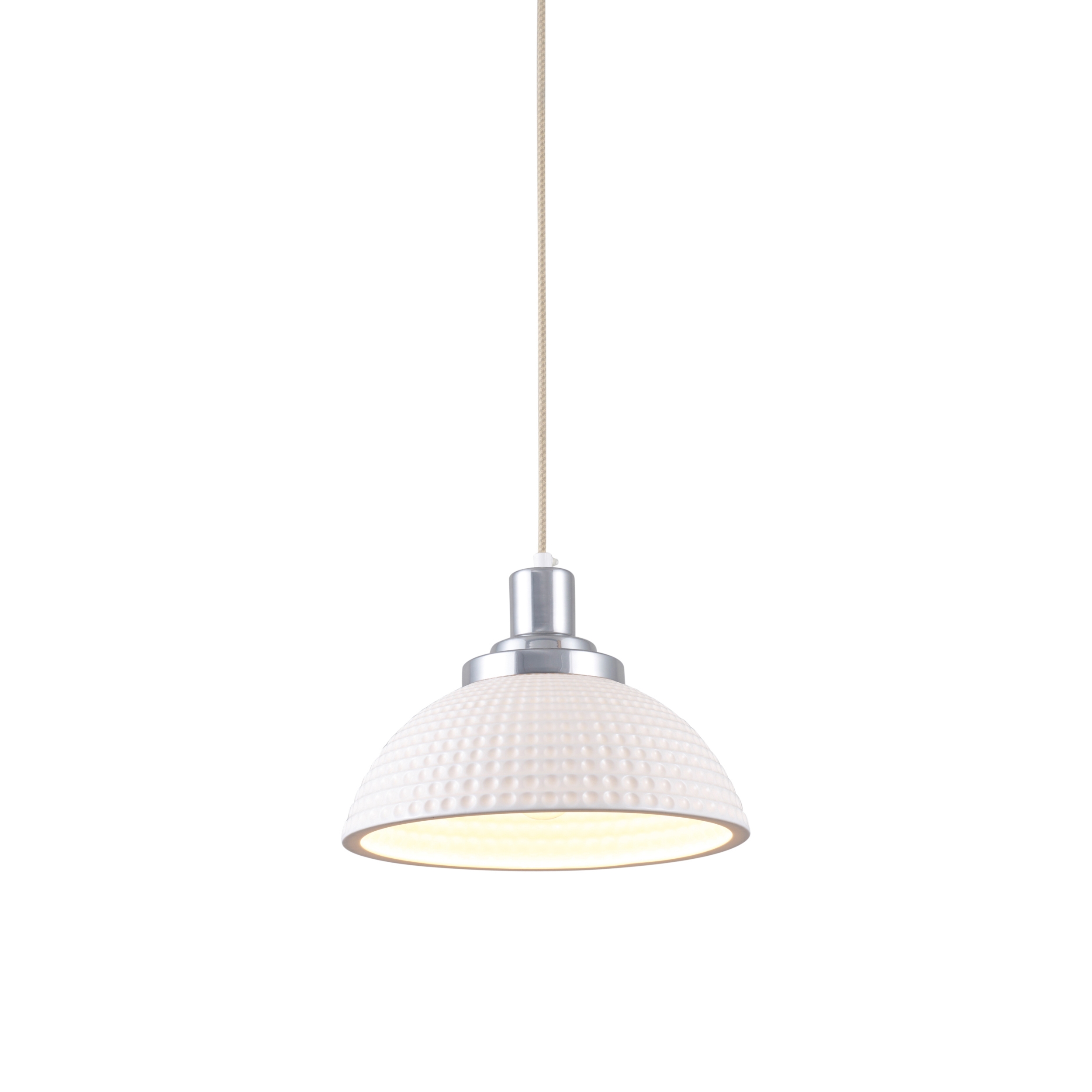 Display product Cosmo Dimple Pendant Light, Natural from manufacturer Original BTC