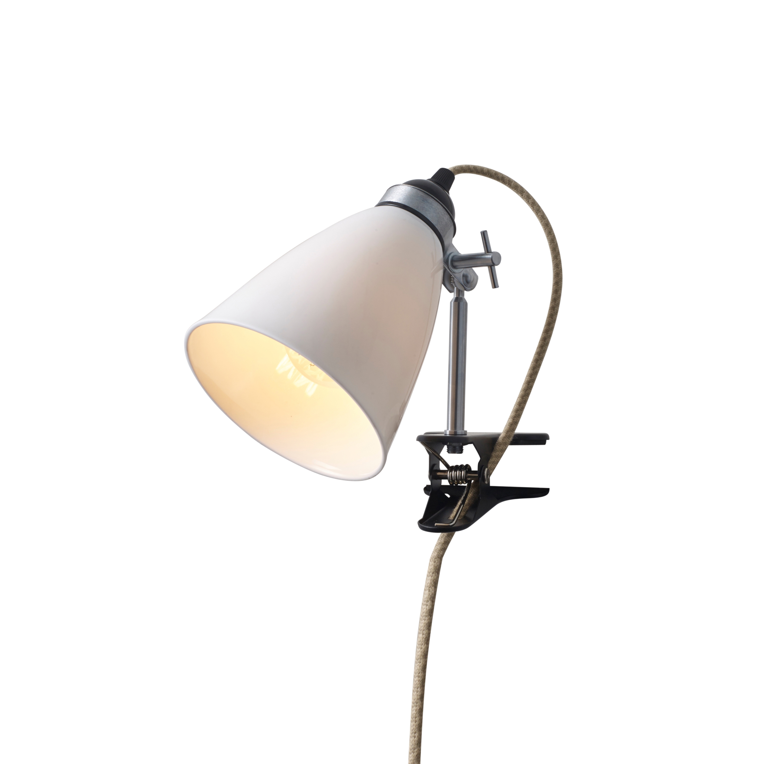 Mostra il prodotto Hector Medium Dome Clip Light, Natural del produttore Original BTC
