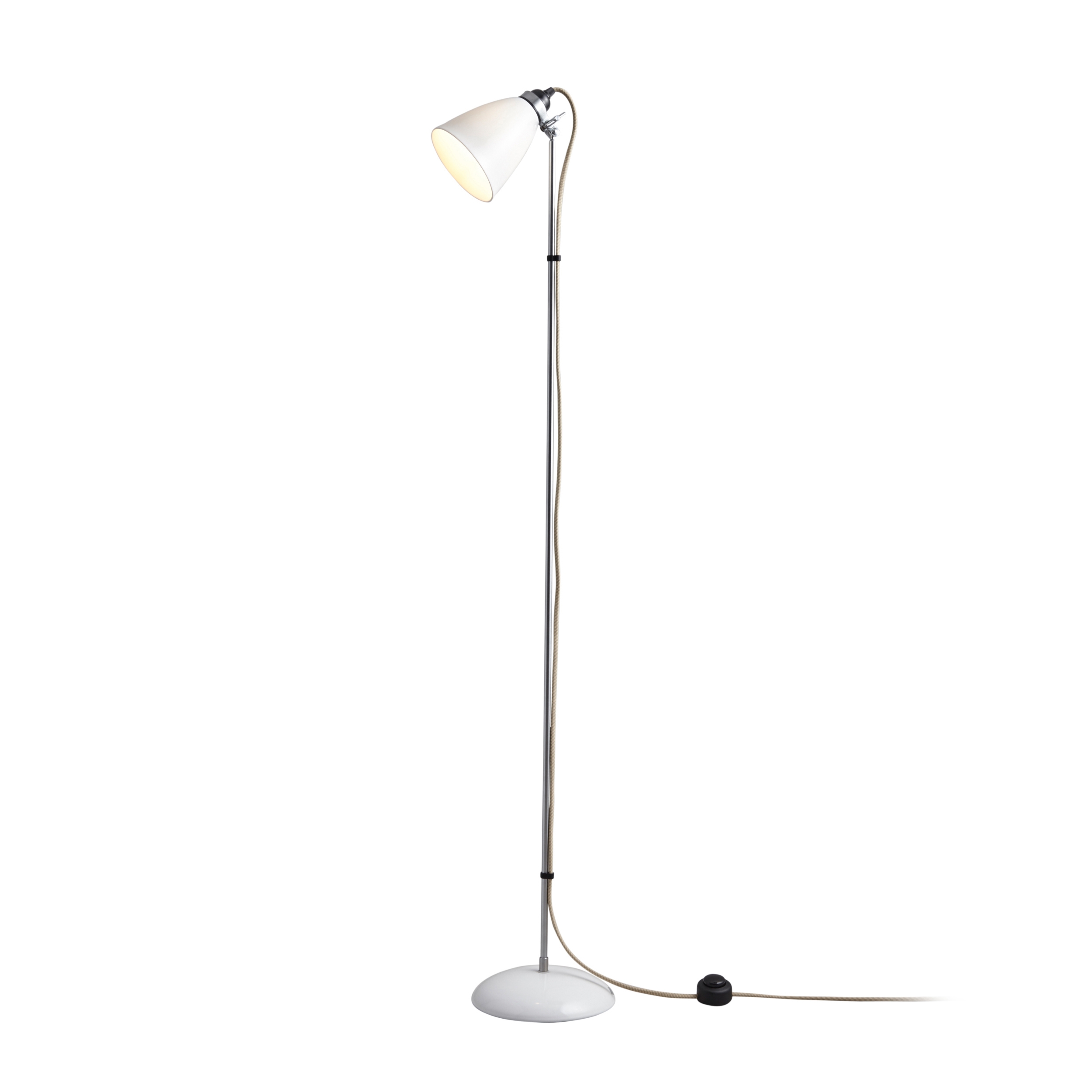 Display product Hector Medium Dome Floor Light, Natural from manufacturer Original BTC