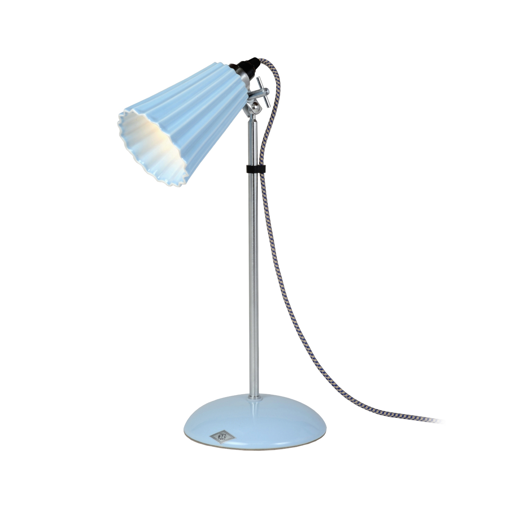 Mostra il prodotto Hector Small Pleat Table Light, Light Blue del produttore Original BTC