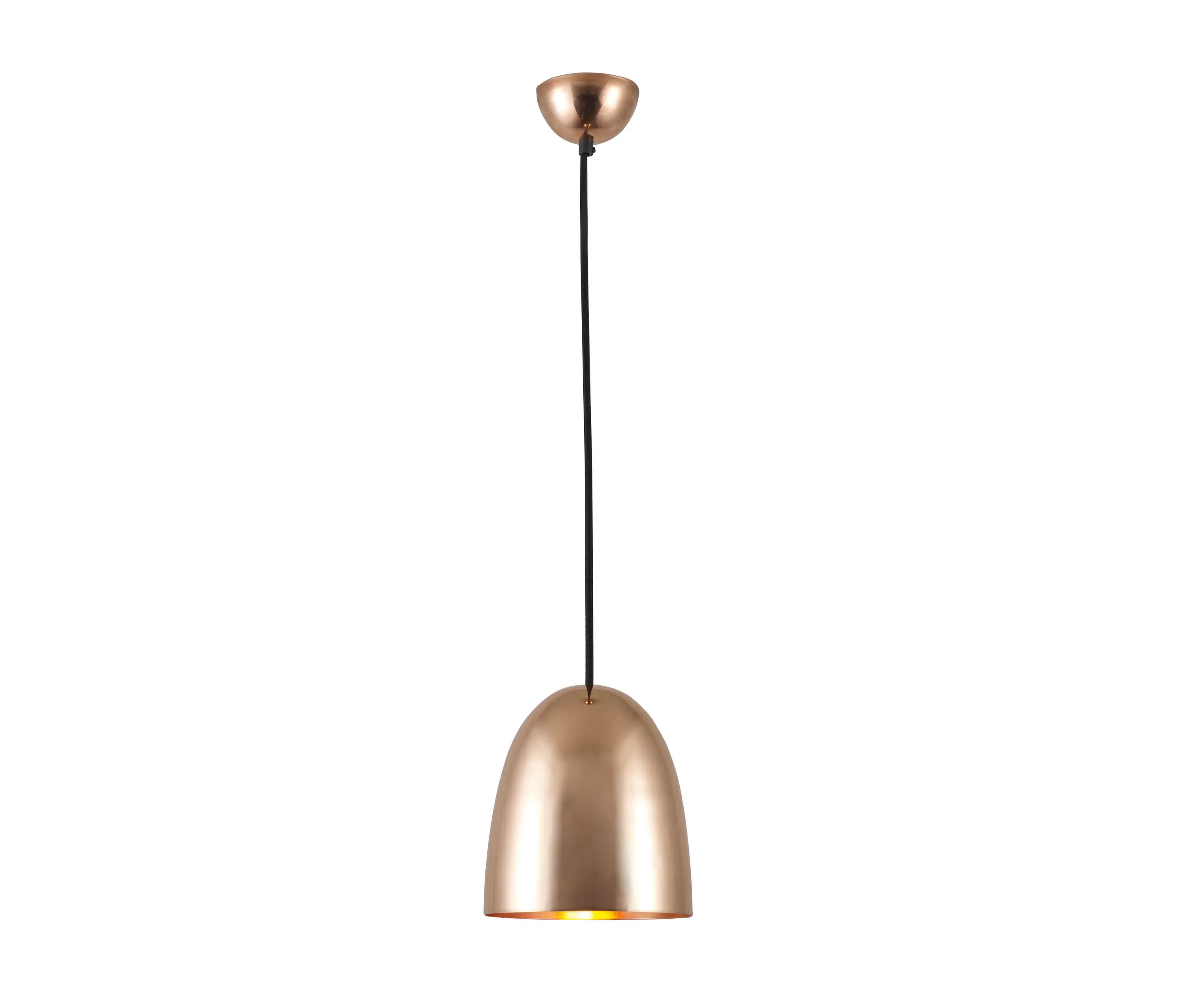 Original BTC - Stanley Small Pendant Light, Polished Copper