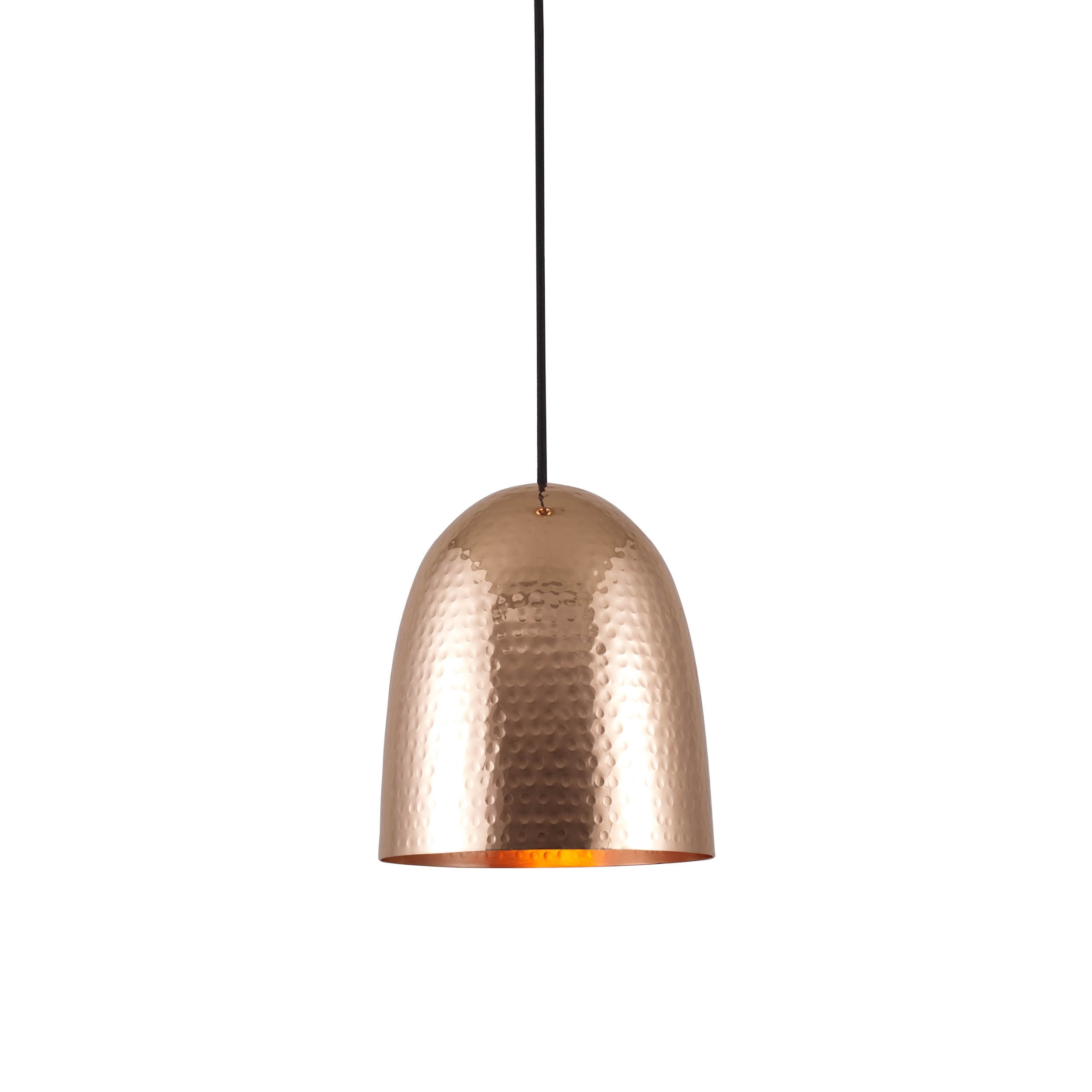 Mostra il prodotto Stanley Medium Pendant Light, Hammered Copper del produttore Original BTC