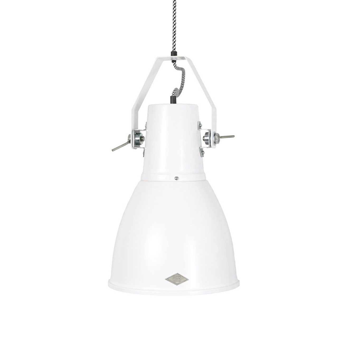 Mostra il prodotto Stirrup 3 Bracket Pendant Light, White del produttore Original BTC