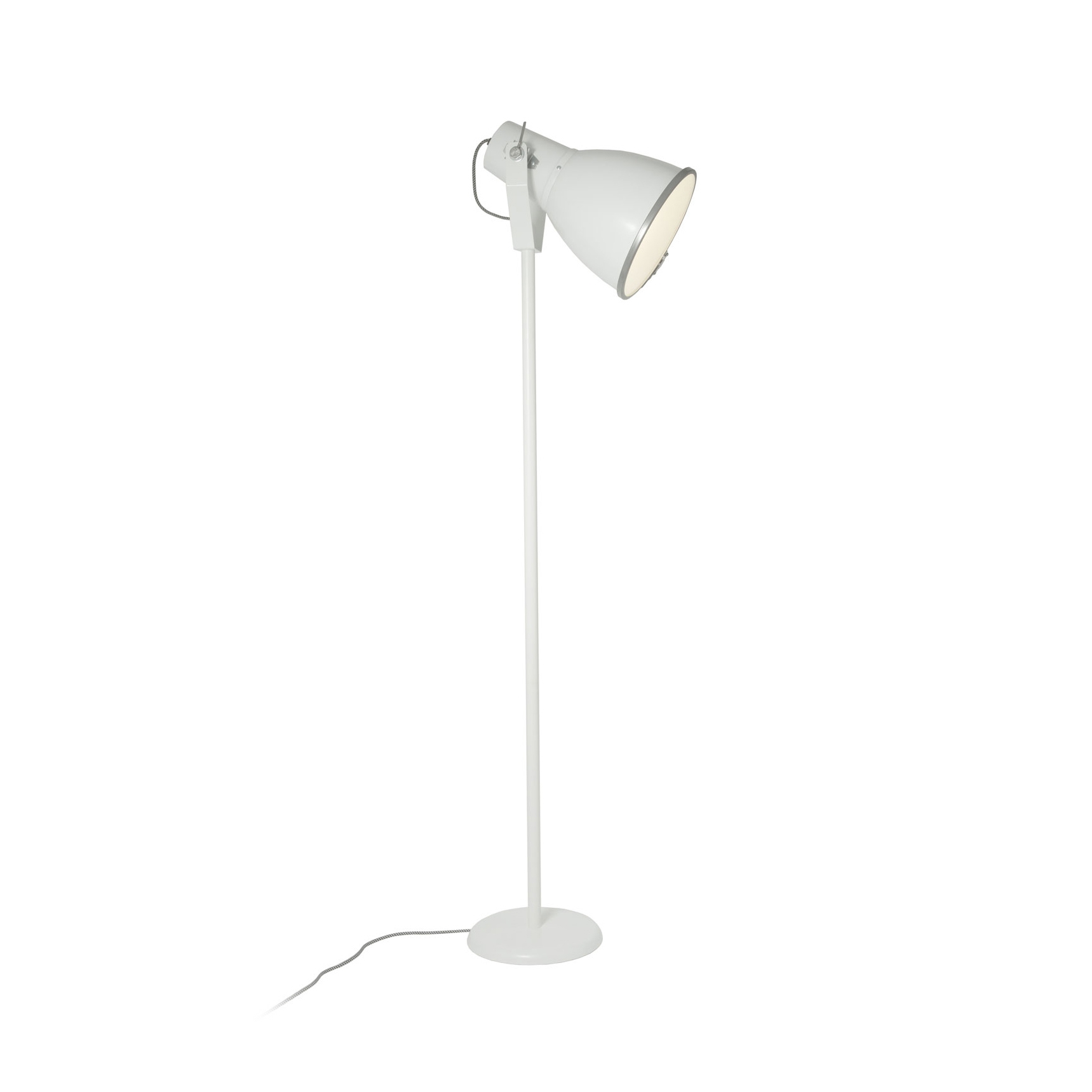 Mostra il prodotto Stirrup 3 Floor Light with Etched Glass, White del produttore Original BTC