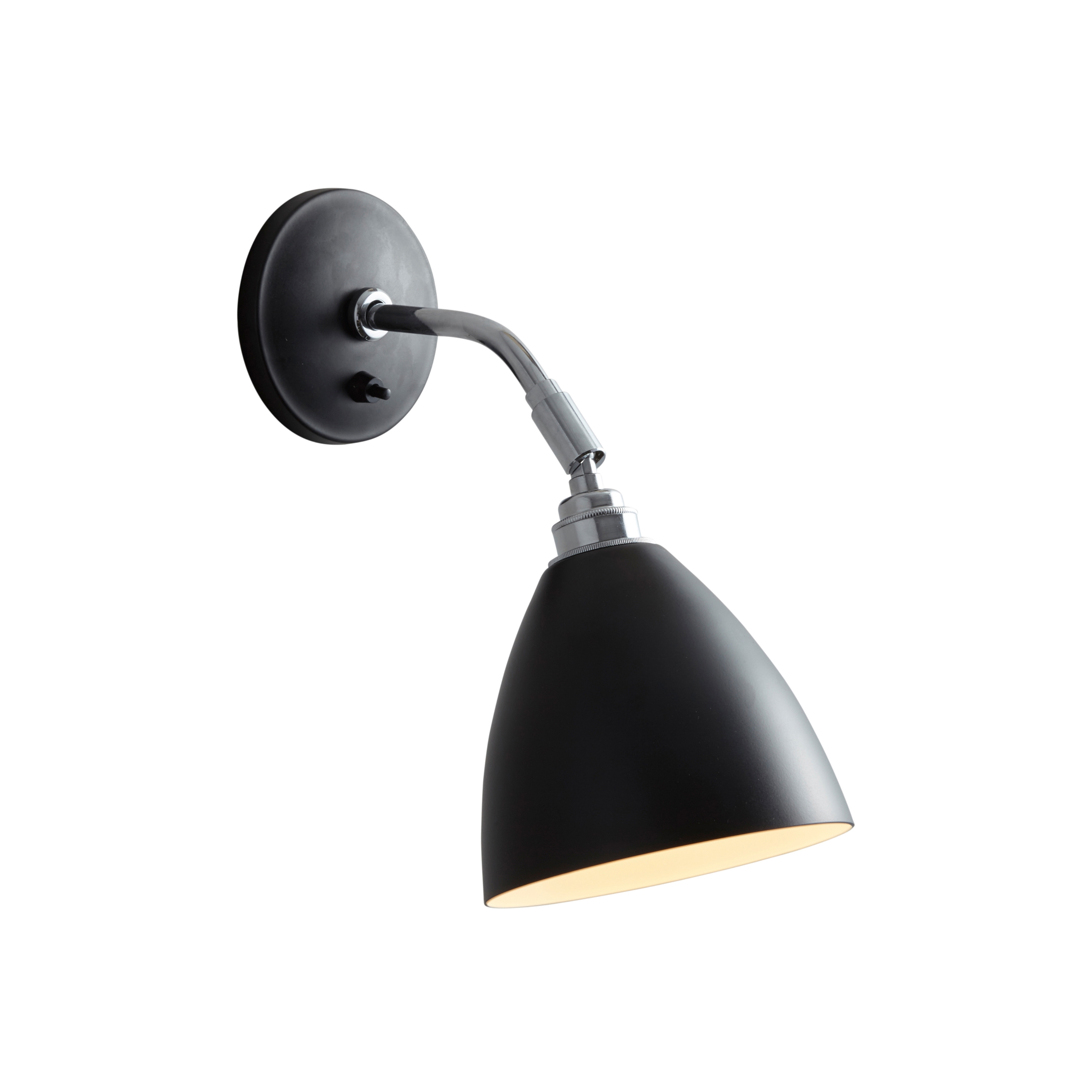 Mostra il prodotto Task Short Wall Light, Black del produttore Original BTC