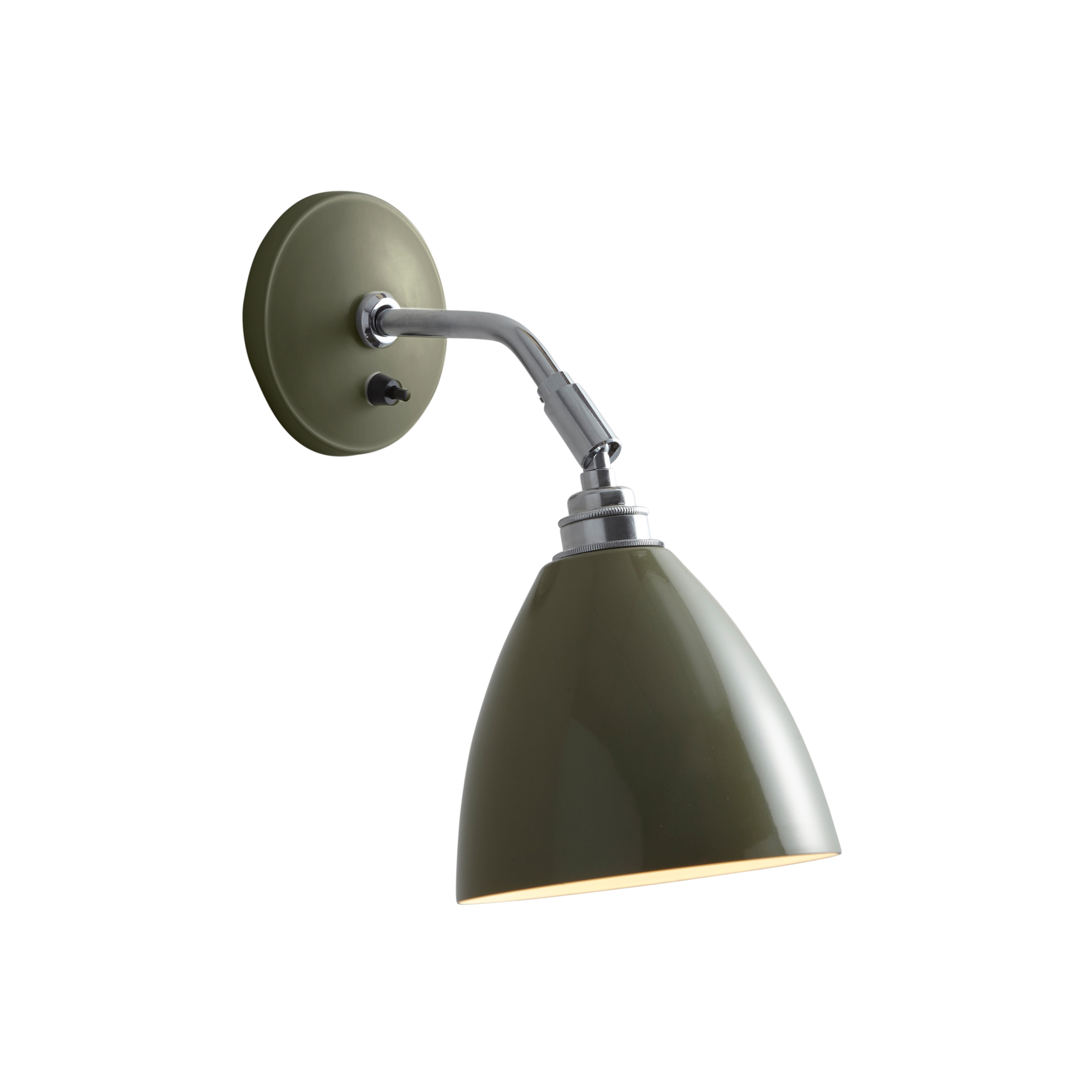 Mostra il prodotto Task Short Wall Light, Olive Green del produttore Original BTC