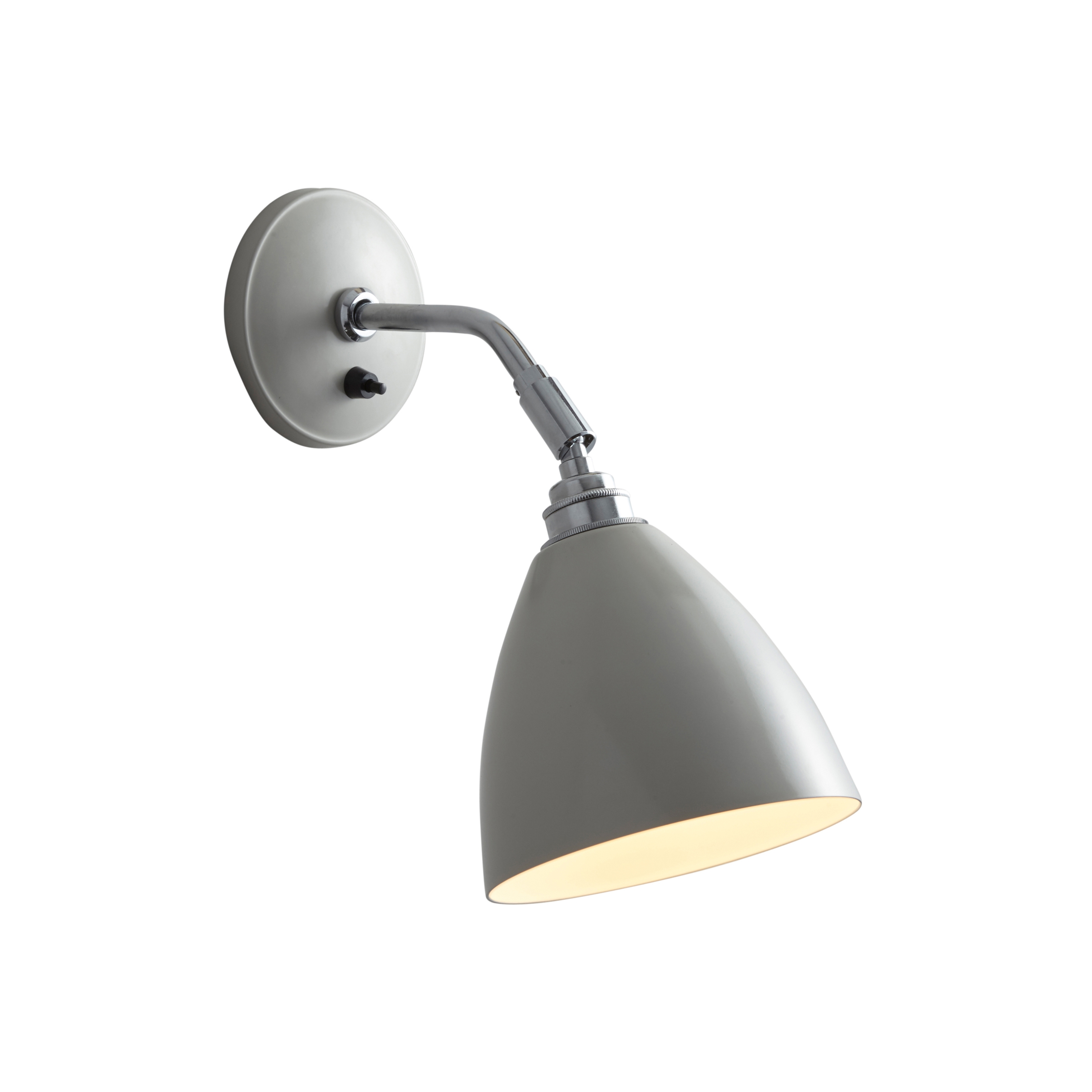 Mostra il prodotto Task Short Wall Light, Putty Grey del produttore Original BTC
