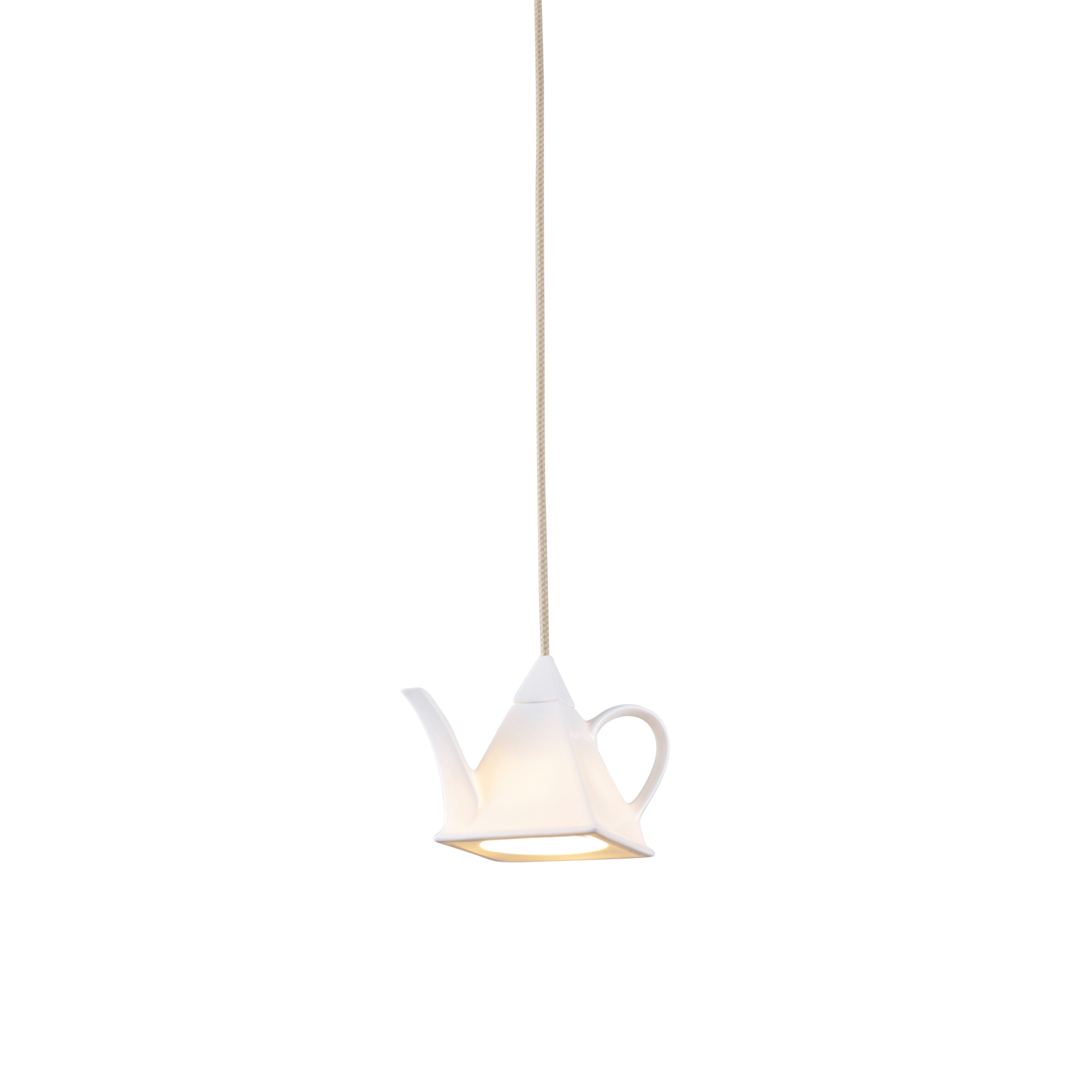 Produkt Teapot 0 Pendant Light, Natural des Herstellers Original BTC anzeigen