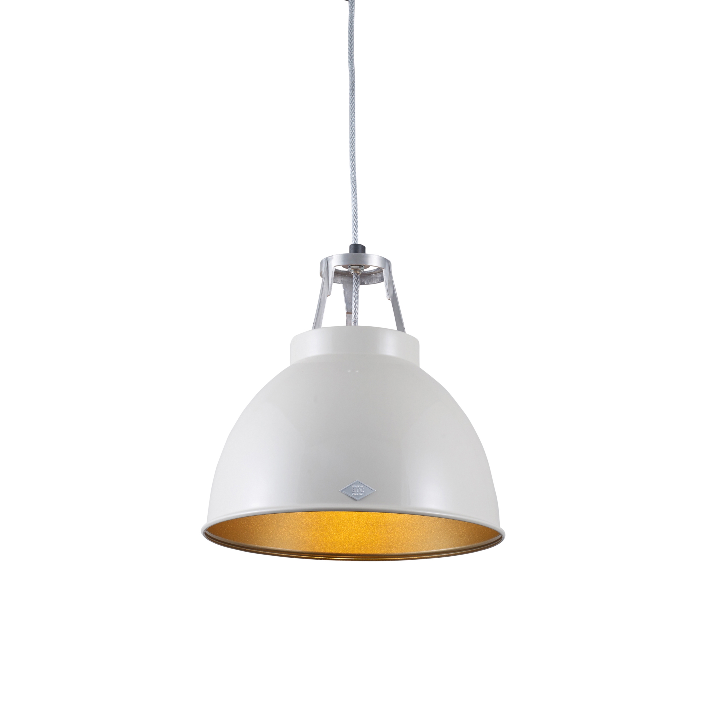 Produkt Time Pendelleuchte Größe 1, Grau, Bronze (innen) des Herstellers Original BTC anzeigen