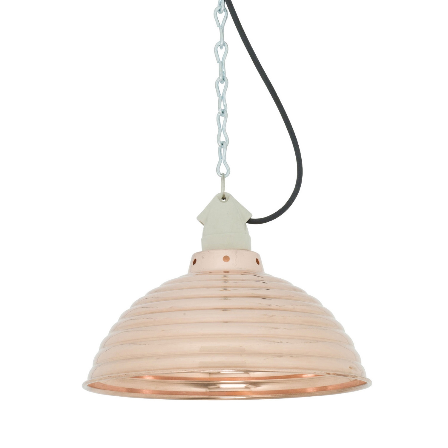 Produkt Spun Reflector Pendelleuchte mit Kettenhängung, Poliertes Kupfer des Herstellers Original BTC anzeigen