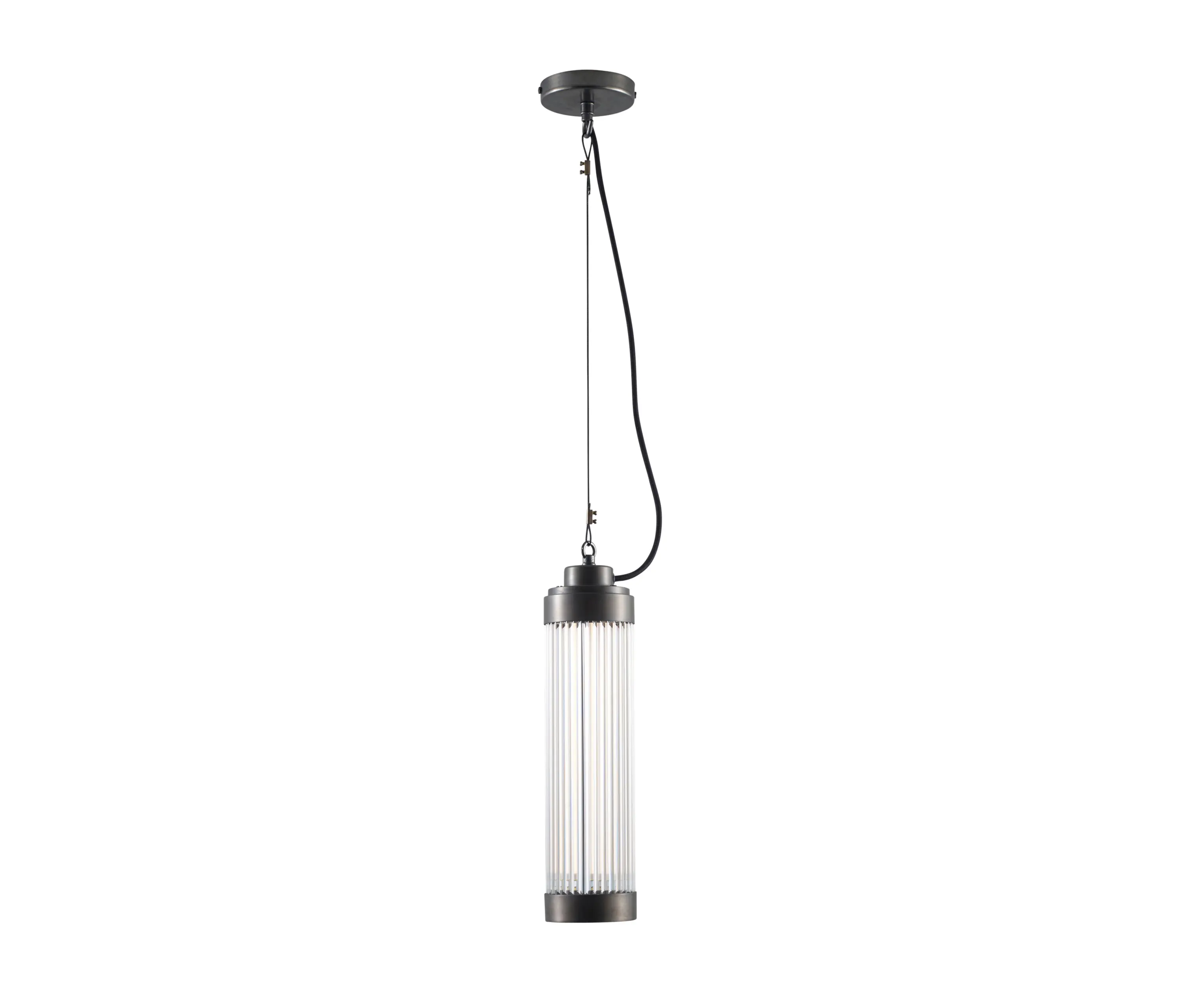 Original BTC - Pillar Pendelleuchte, Patiniertes Messing