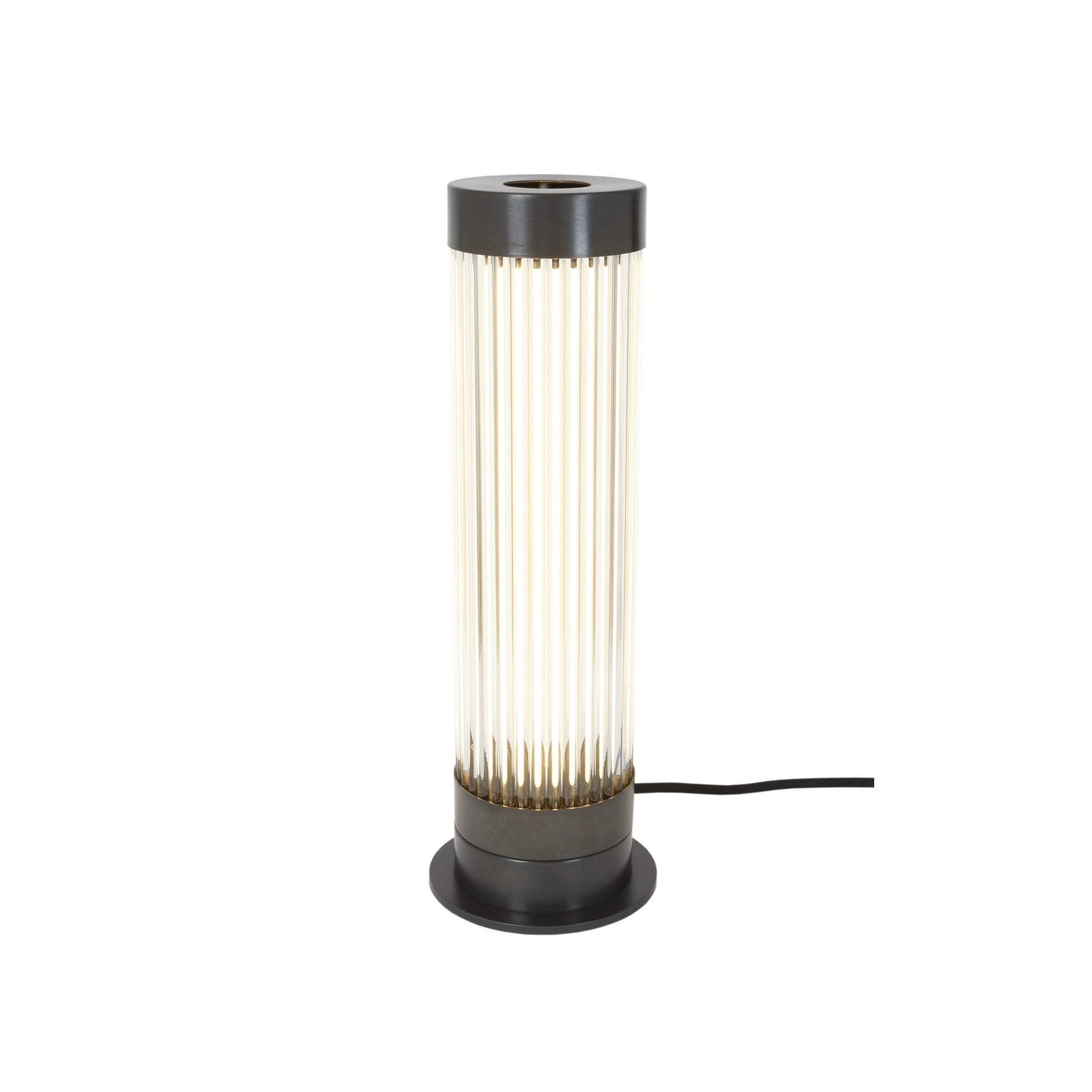 Display product Pillar Table Light, Weathered Brass from manufacturer Original BTC