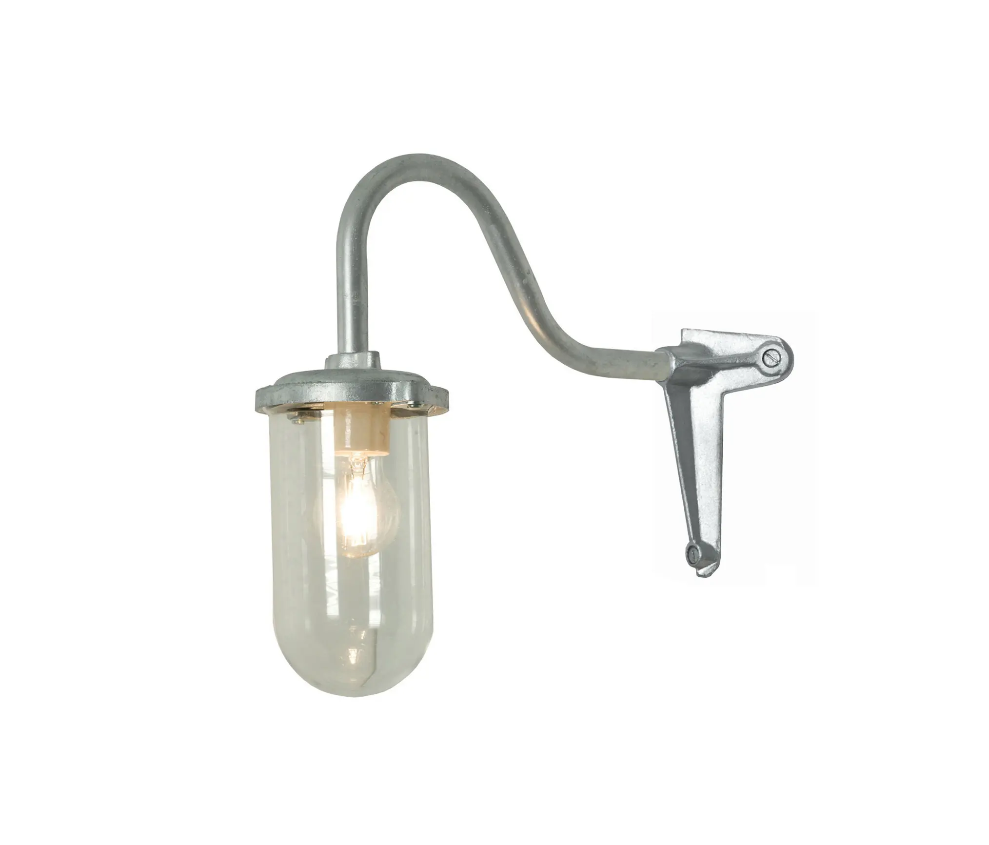 Original BTC - Applique coudée, 100W, Fixation équerre 7672