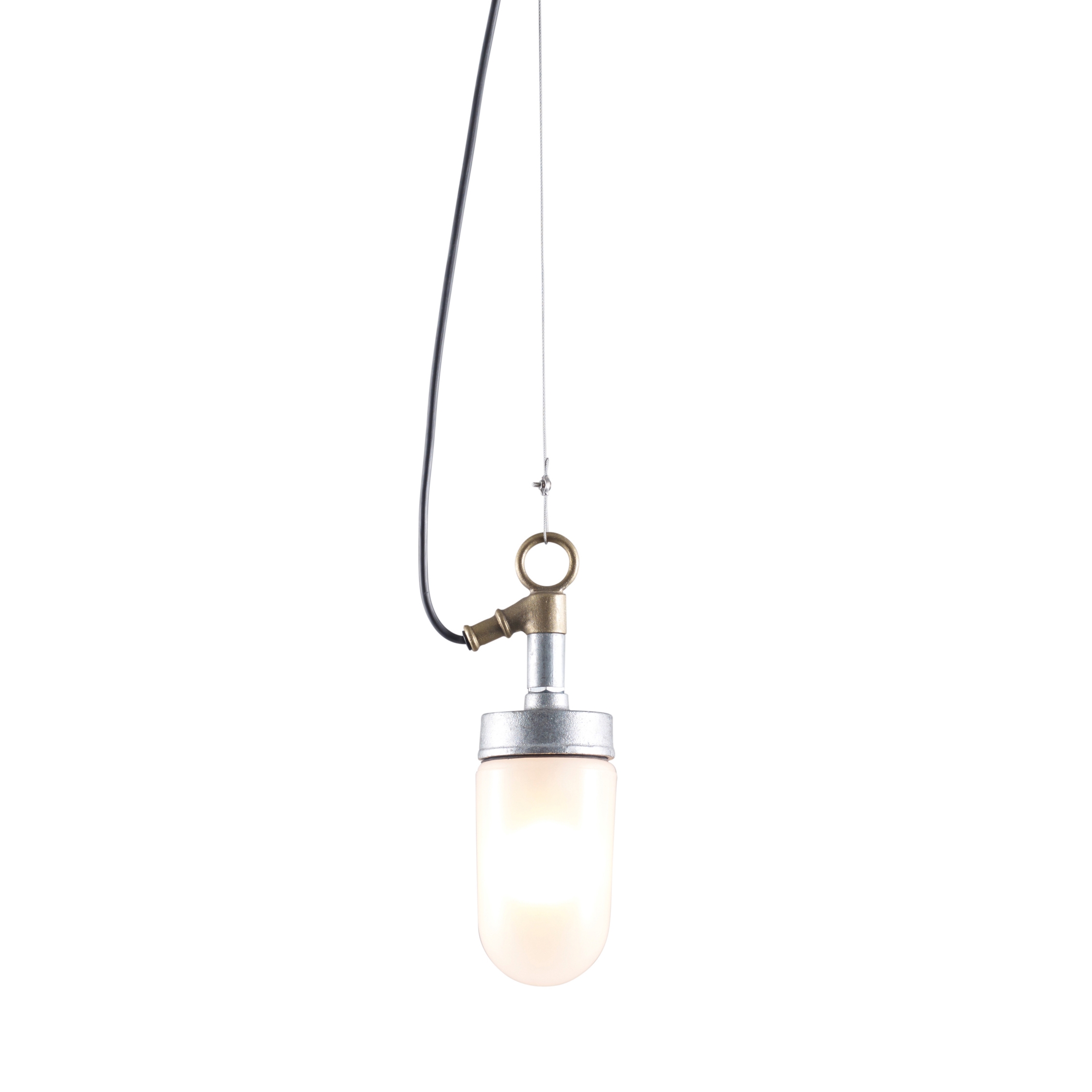 Produkt Well Glass Pendelleuchte, Verzinkt, Milchglas des Herstellers Original BTC anzeigen