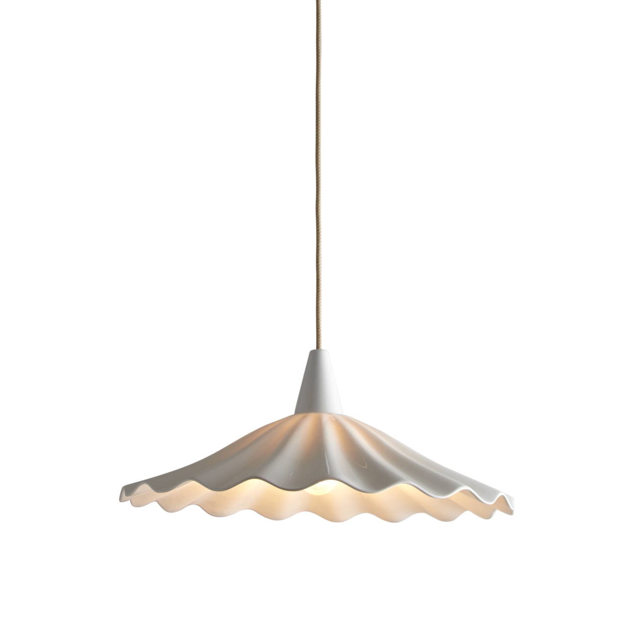 Mostra il prodotto Christie Pendant, Sand & Taupe Braided Cable del produttore Original BTC