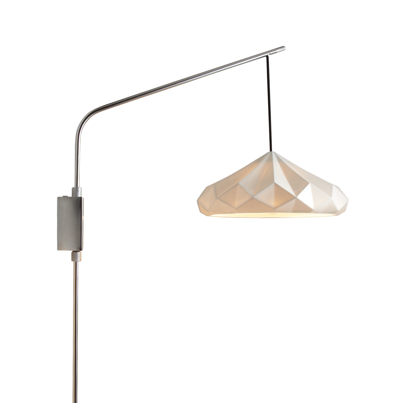 Display product Hatton 4 Wall Light, Black Braided Cable from manufacturer Original BTC