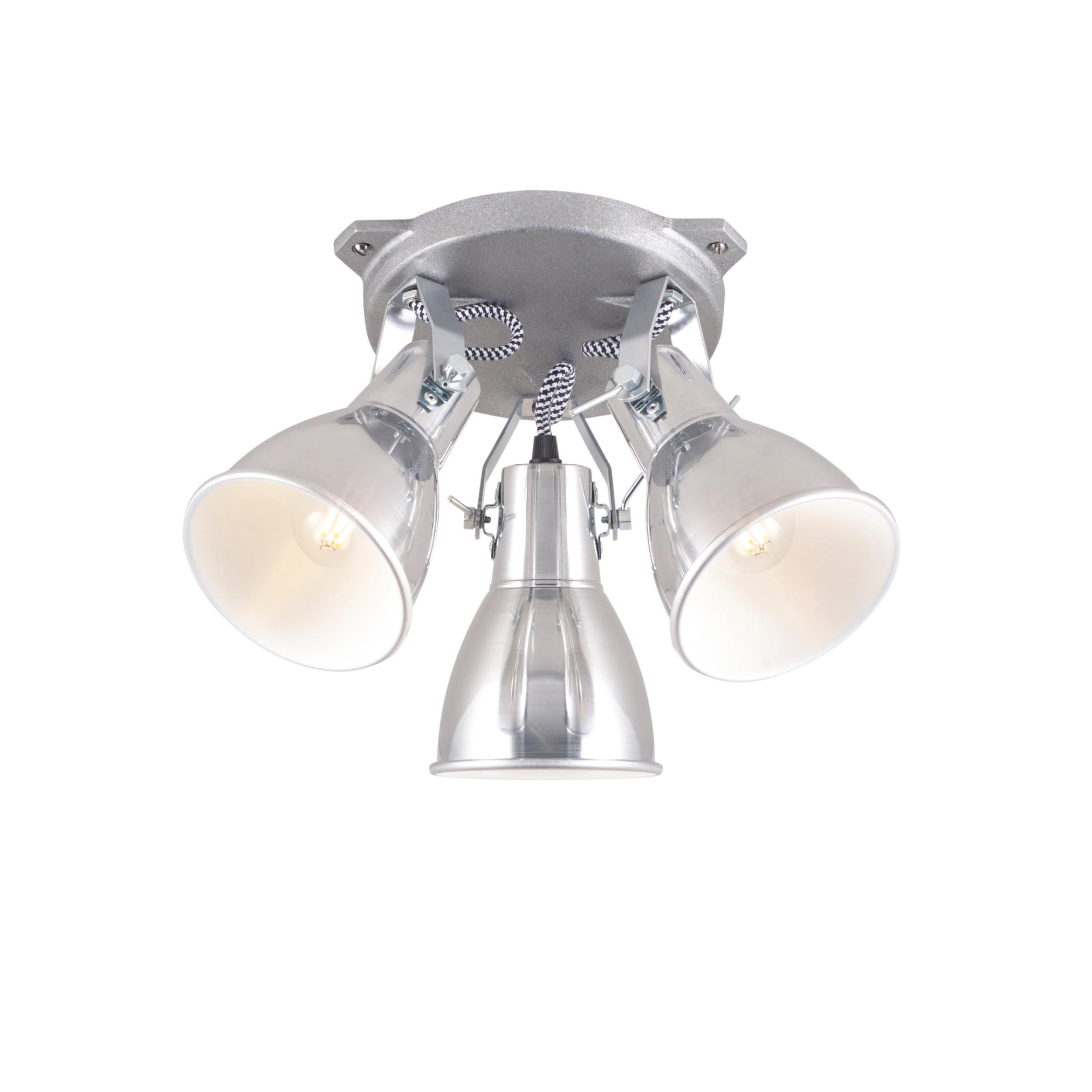 Display product Stirrup Triple Ceiling Light, Aluminium from manufacturer Original BTC