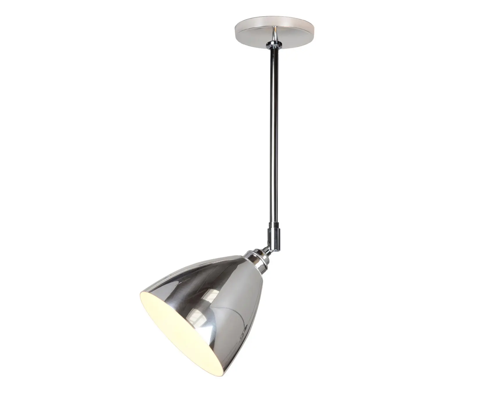Original BTC - Task Ceiling Light, Polished Aluminium